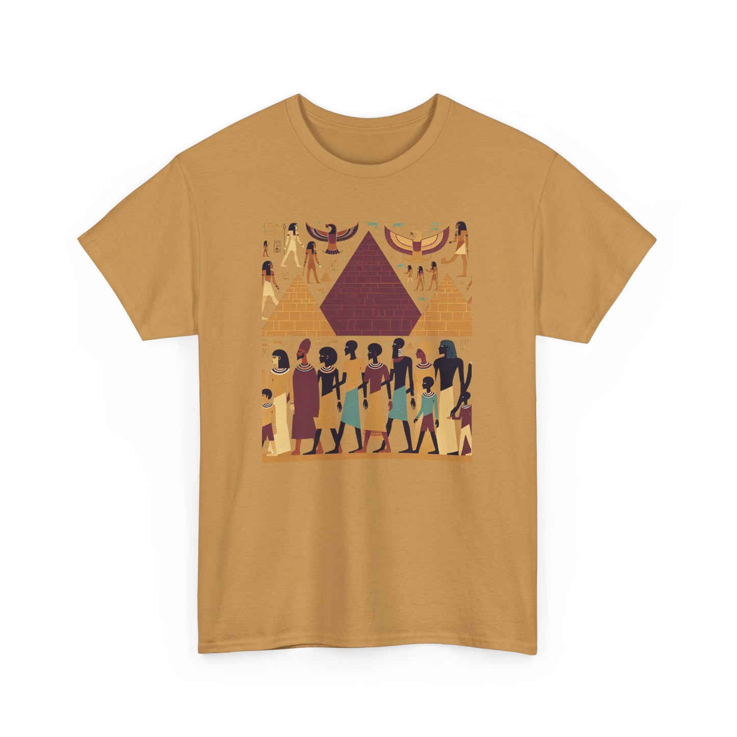Hieroglyphic Recall, Unisex Heavy Cotton Tee - Psychonaut Swag
