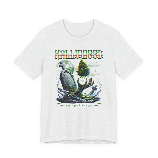 Halloweed, Haunted Herb, Unisex Jersey Short Sleeve Tee