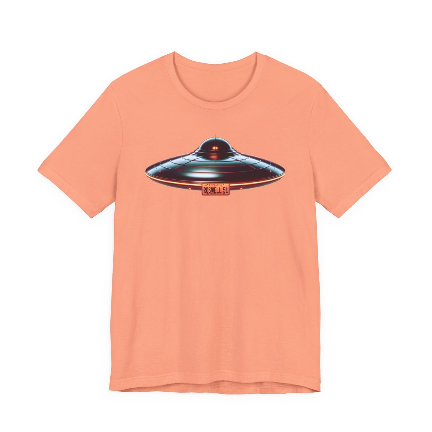 Flying Saucer, Unisex Jersey Short Sleeve Tee - Psychonaut Swag