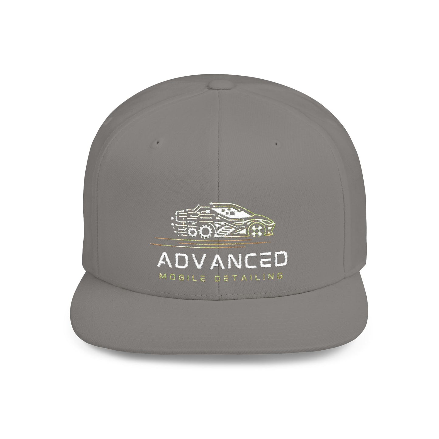Mobile Detailing, Stylish Flat Bill Snapback Hat - Perfect for Summer Outings, Sports Events, Festivals, Stylish Gift, Trendy Fashion Accessory