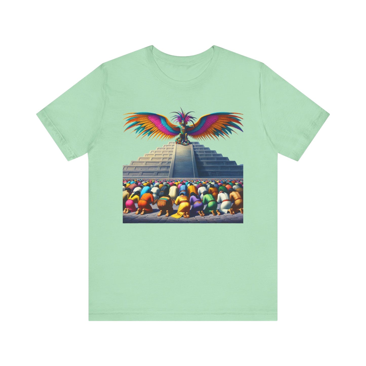 Feathered Serpent, Unisex Jersey Short Sleeve Tee - Psychonaut Swag