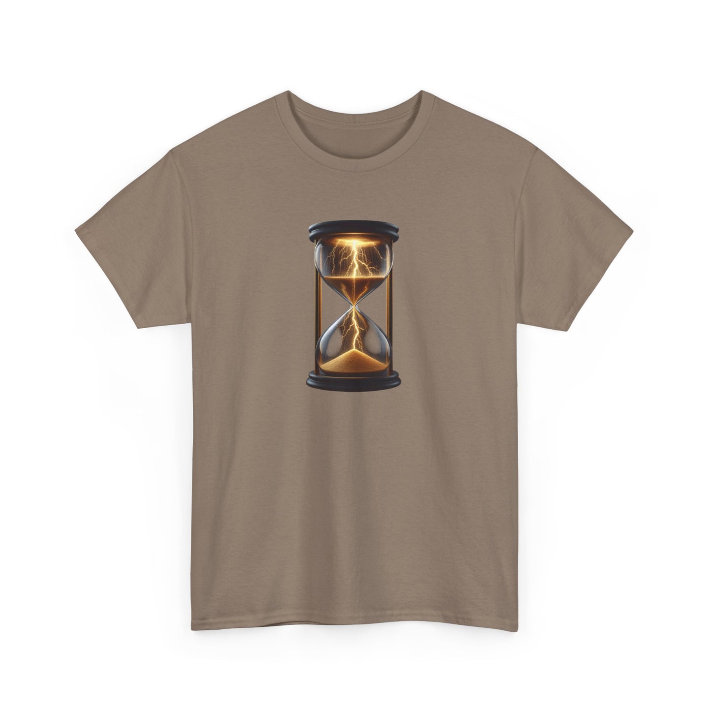 Static Time, Unisex Heavy Cotton Tee - Psychonaut Swag