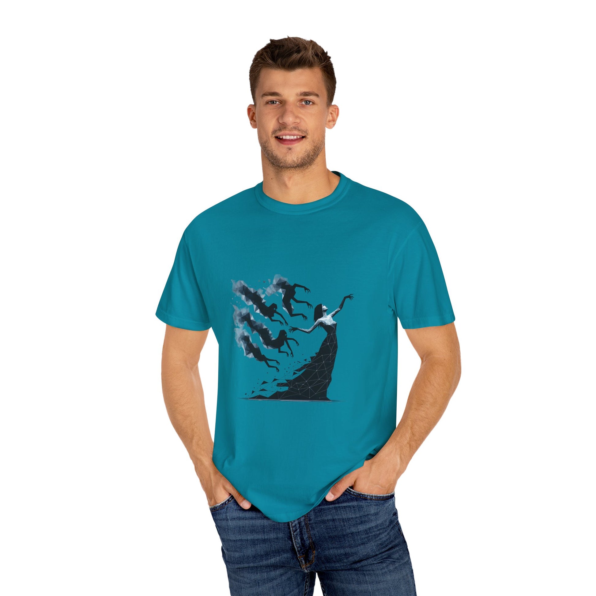 Spiritual Link Unisex T-shirt - Souls Connection Design - Psychonaut Swag