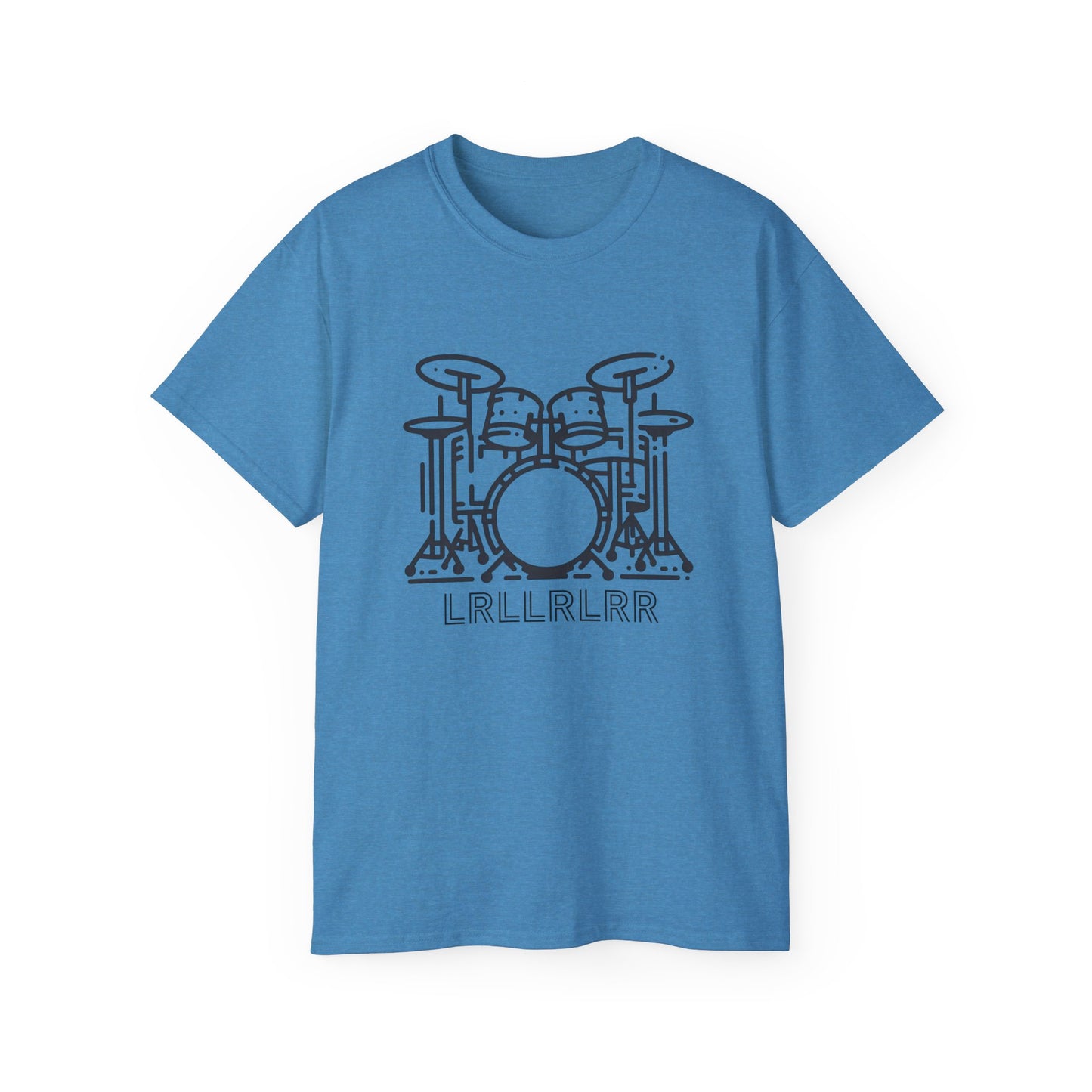 Drum-A-Diddle, Drumset Paradiddle, Unisex Ultra Cotton Tee - Psychonaut Swag