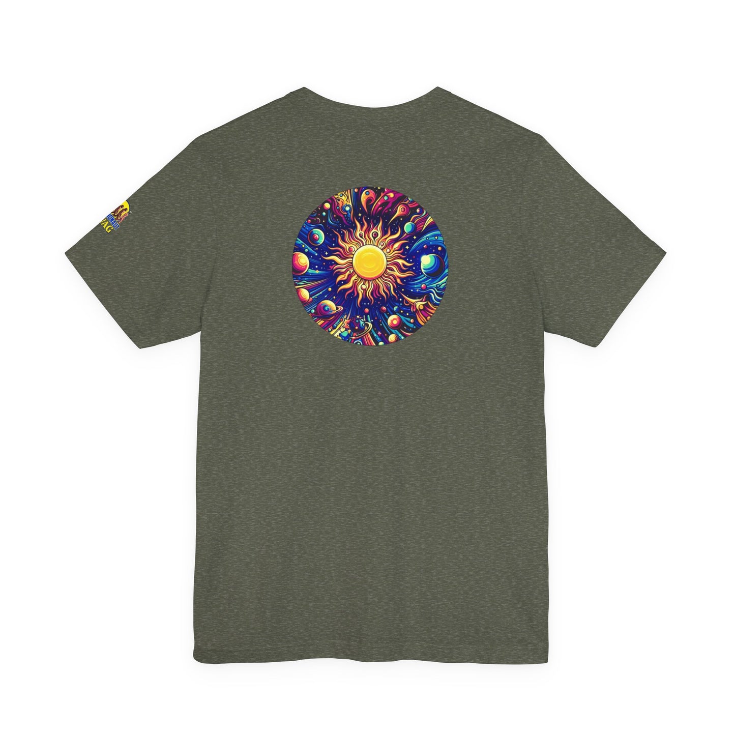 Psychonaut Staple solar system, Unisex Jersey Short Sleeve Tee