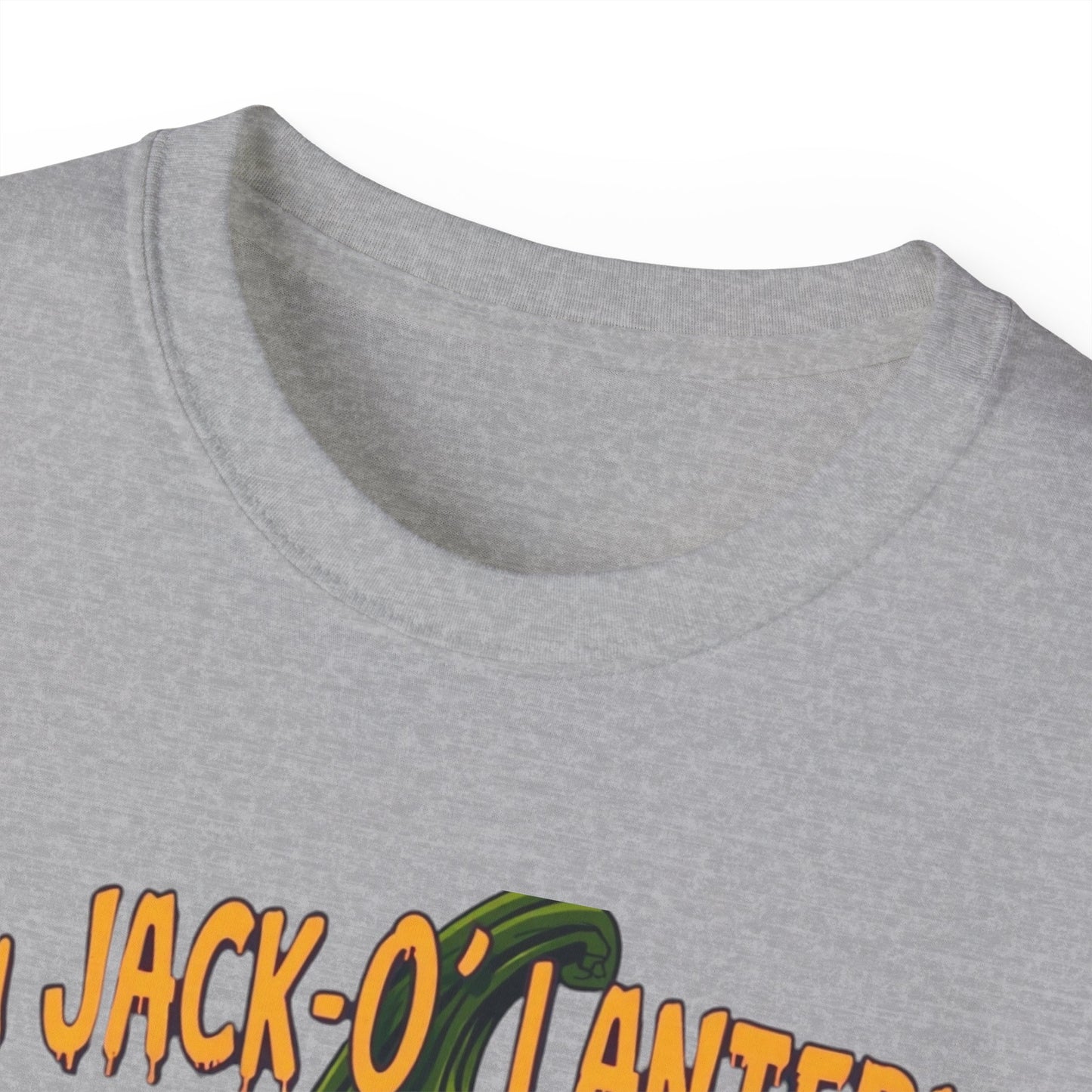 Halloween Jack-O'-Lantern Unisex Tee, Funny Costume Shirt, Spooky Festive Apparel, Halloween Party Gift, October Celebration Outfit