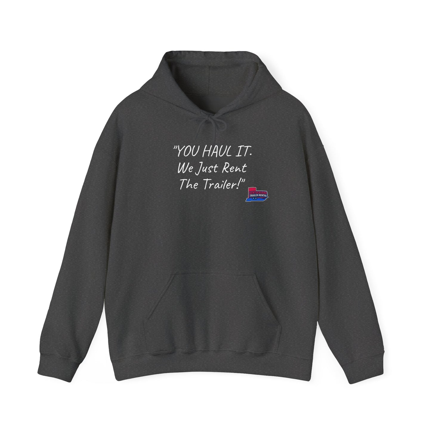 Kentuckiana Small biz swag, Trailer Rental Hoodie for Road Trips, Gifts for Adventure Lovers, Unique Hoodie for Renters, Travel Gear, Funny Sweatshirt