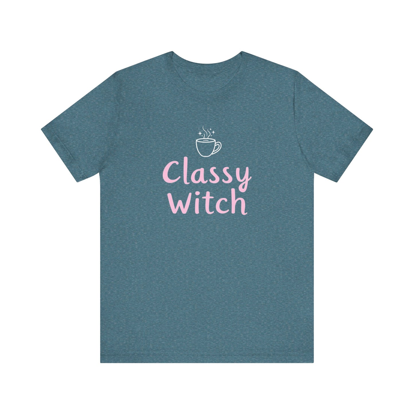 Classy Witch Unisex T-Shirt, Cute Witch Halloween Tee, Gift for Witches, Classy Witch Apparel, Cozy Everyday Wear, Witchy Style