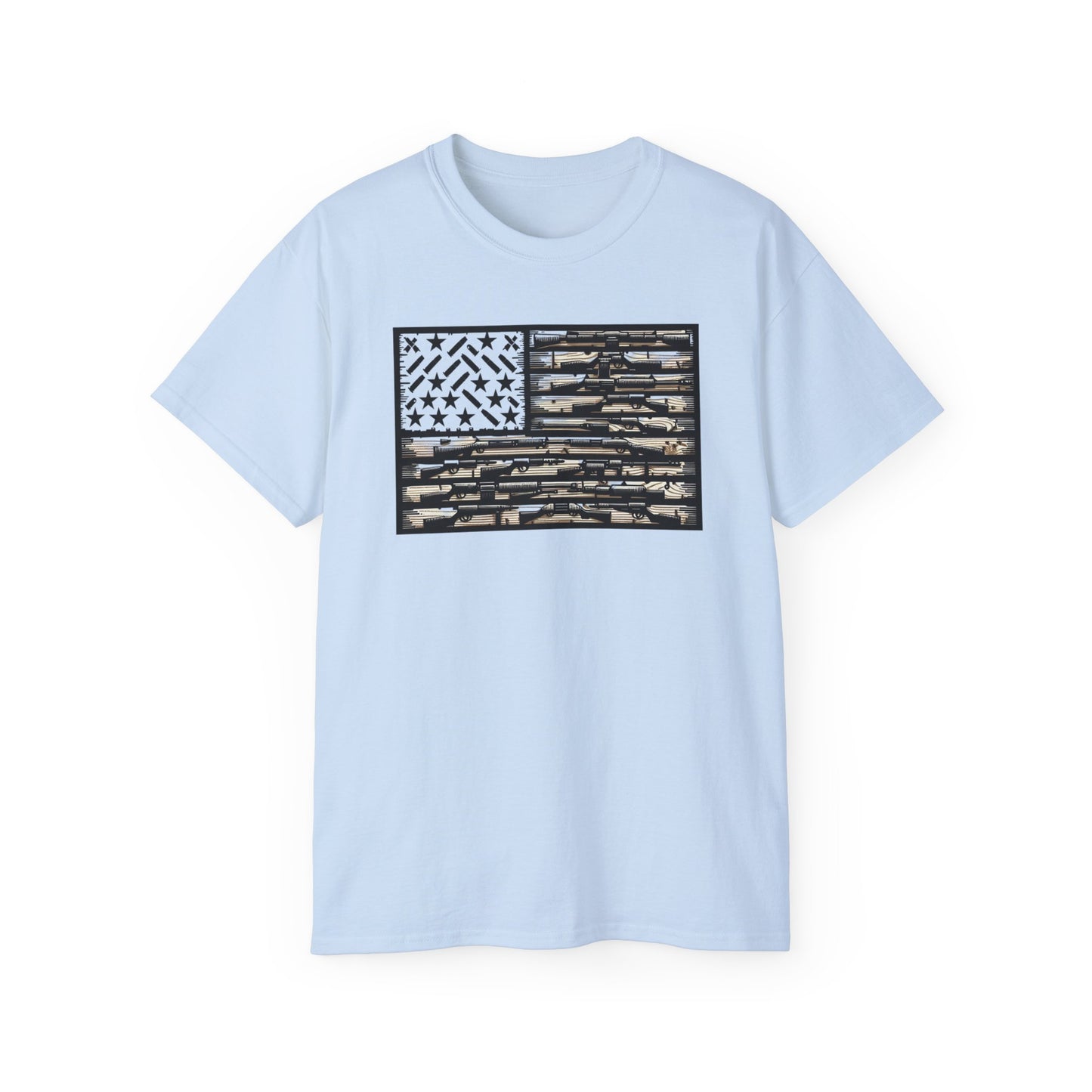 2nd Amendment Flag, Unisex Ultra Cotton Tee - Psychonaut Swag
