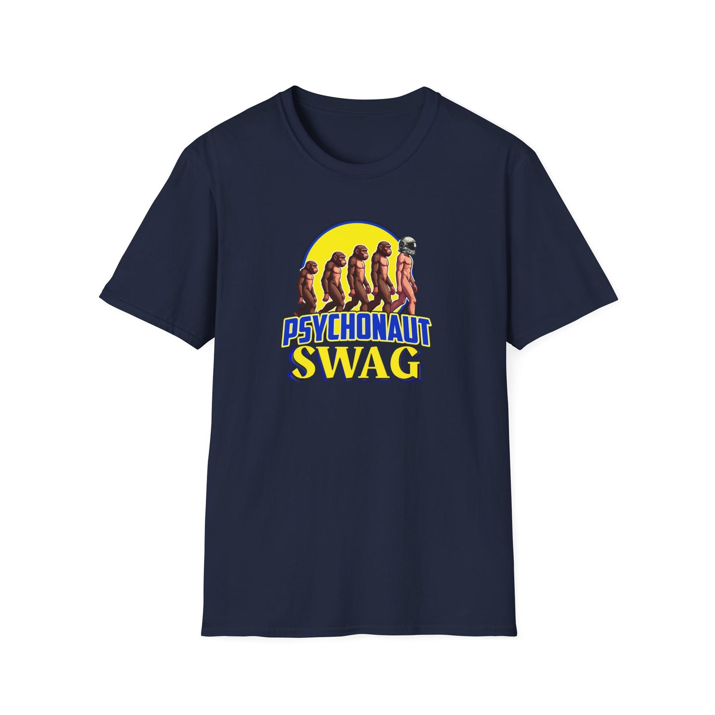 Psychonaut (Small Biz) Swag T-Shirt, Unisex Shirt for Car Lovers, Gift for Men and Women, Retro Art, Evolution Enthusiast Apparel, Birthday or Holiday Gift