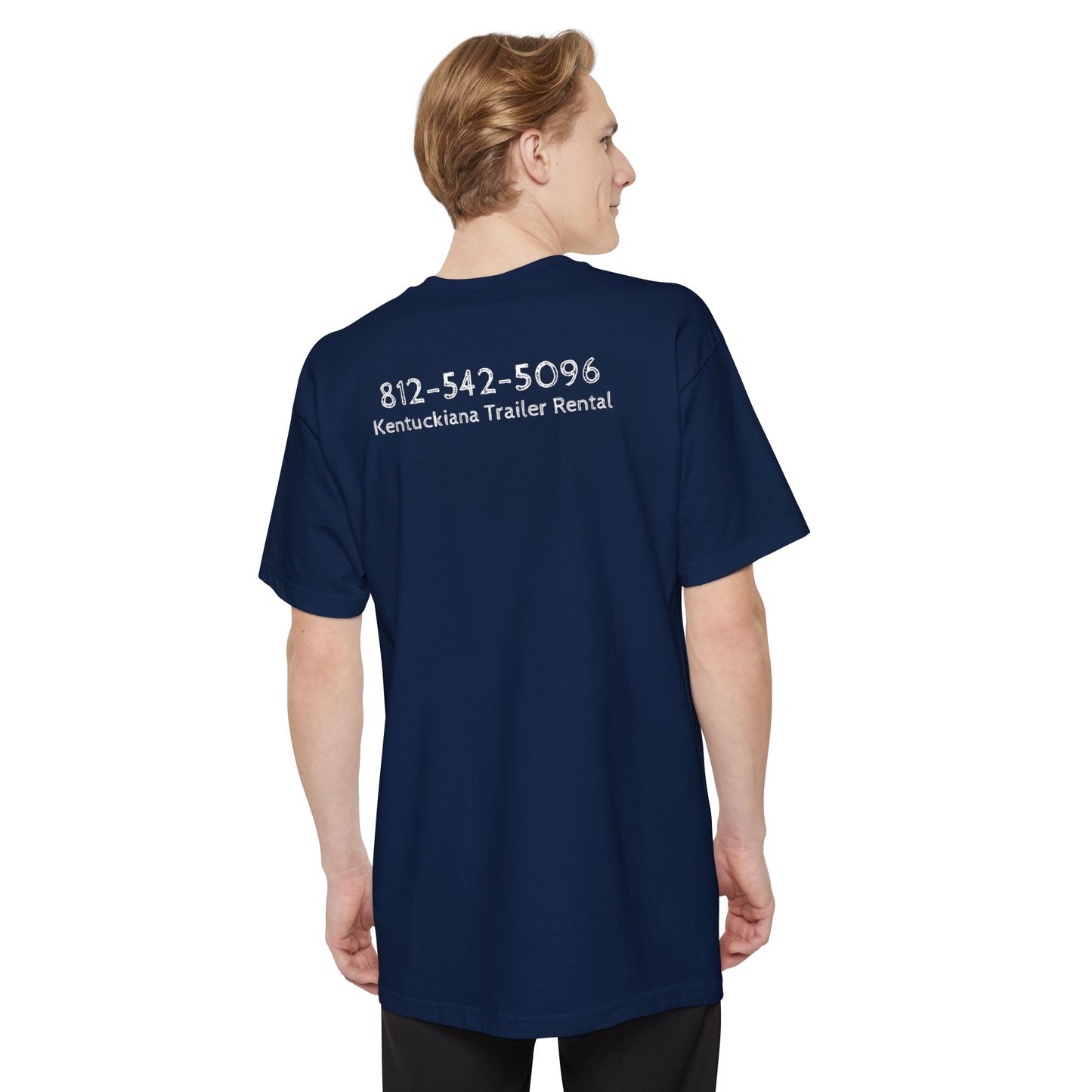 Tall mock1, Kentuckiana small biz swag, T-Shirt | Casual Souvenir Tee, Road Trip Gear, Gift for Trailer Owners, Fun Outdoor Wear, Unisex Apparel