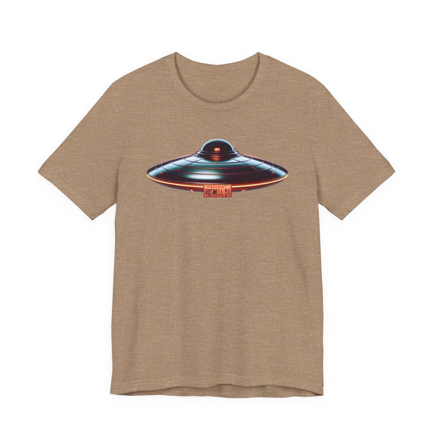 Flying Saucer, Unisex Jersey Short Sleeve Tee - Psychonaut Swag