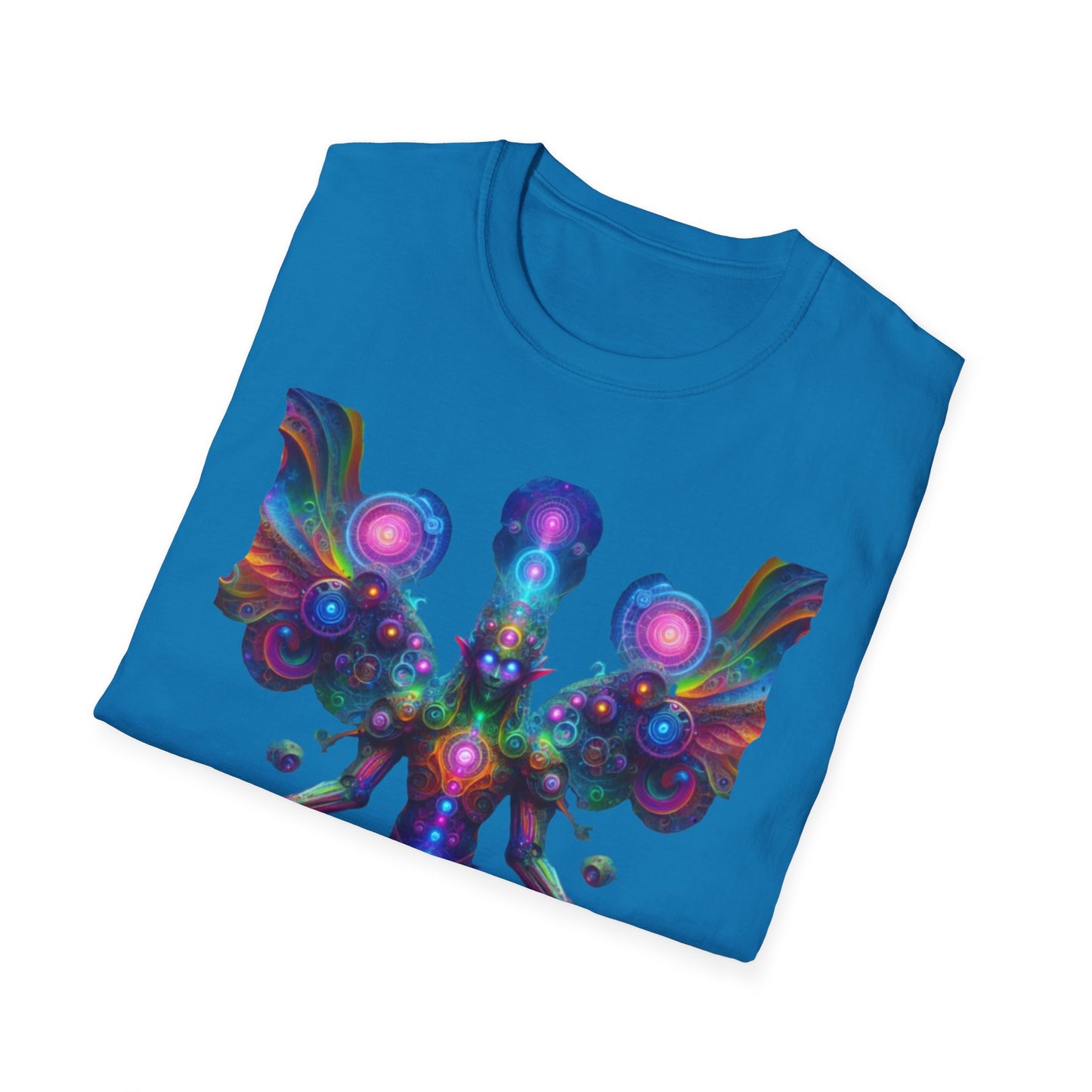 Mechanical Elf, Psychonaut Swag, Unisex Softstyle T-Shirt - Psychonaut Swag