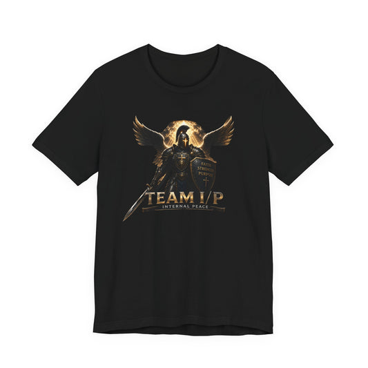 Team Internal Peace, Guardian of The Cross Tee — Military Brotherhood Graphic T-Shirt