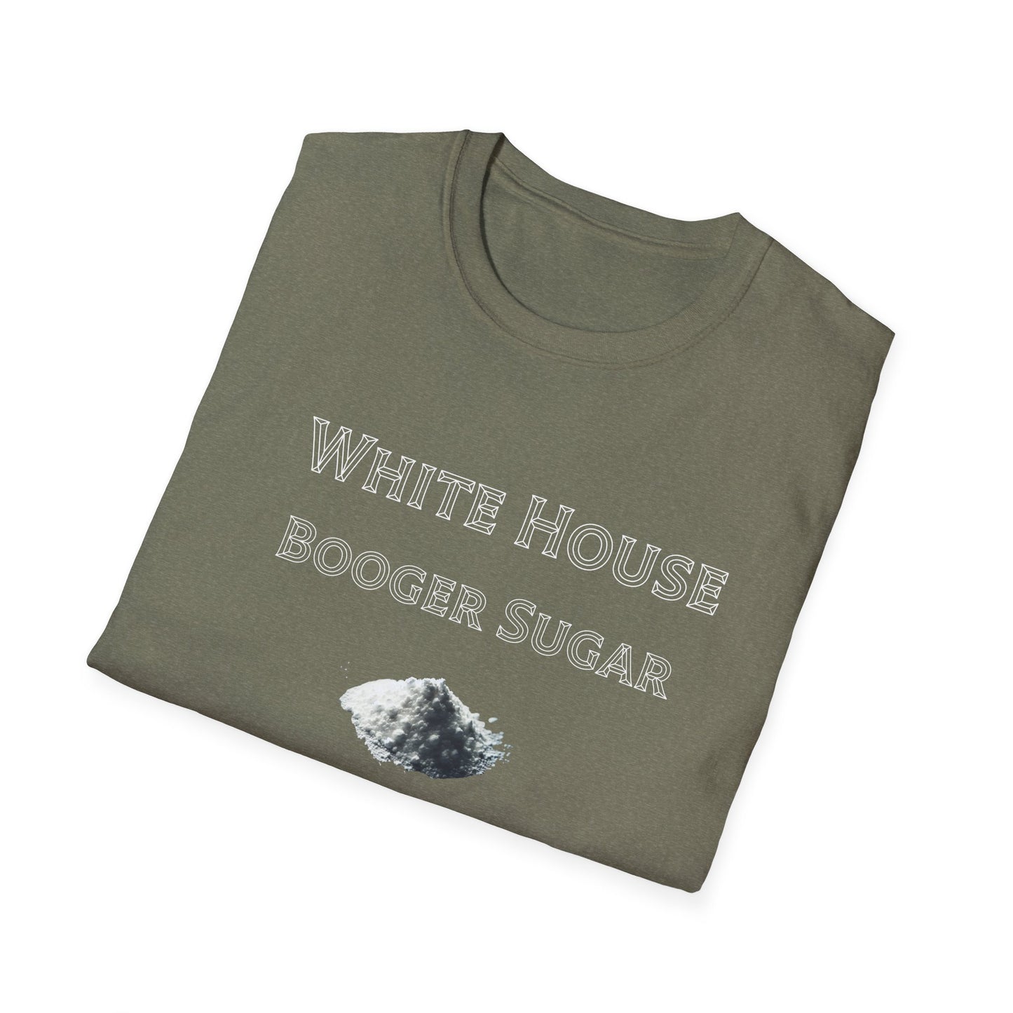 White House Sugar, Unisex Softstyle T-Shirt - Psychonaut Swag