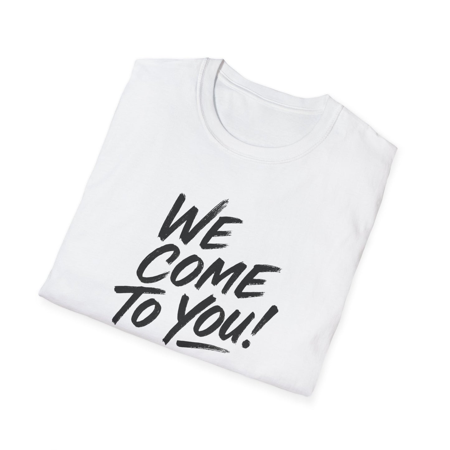 Advanced Mobile Detailing, Unisex Softstyle T-Shirt - 'We Come To You!' Graphic Tee for Mobile Detailers, Perfect for Everyday Wear, Gifts, Parties, Casual Outings