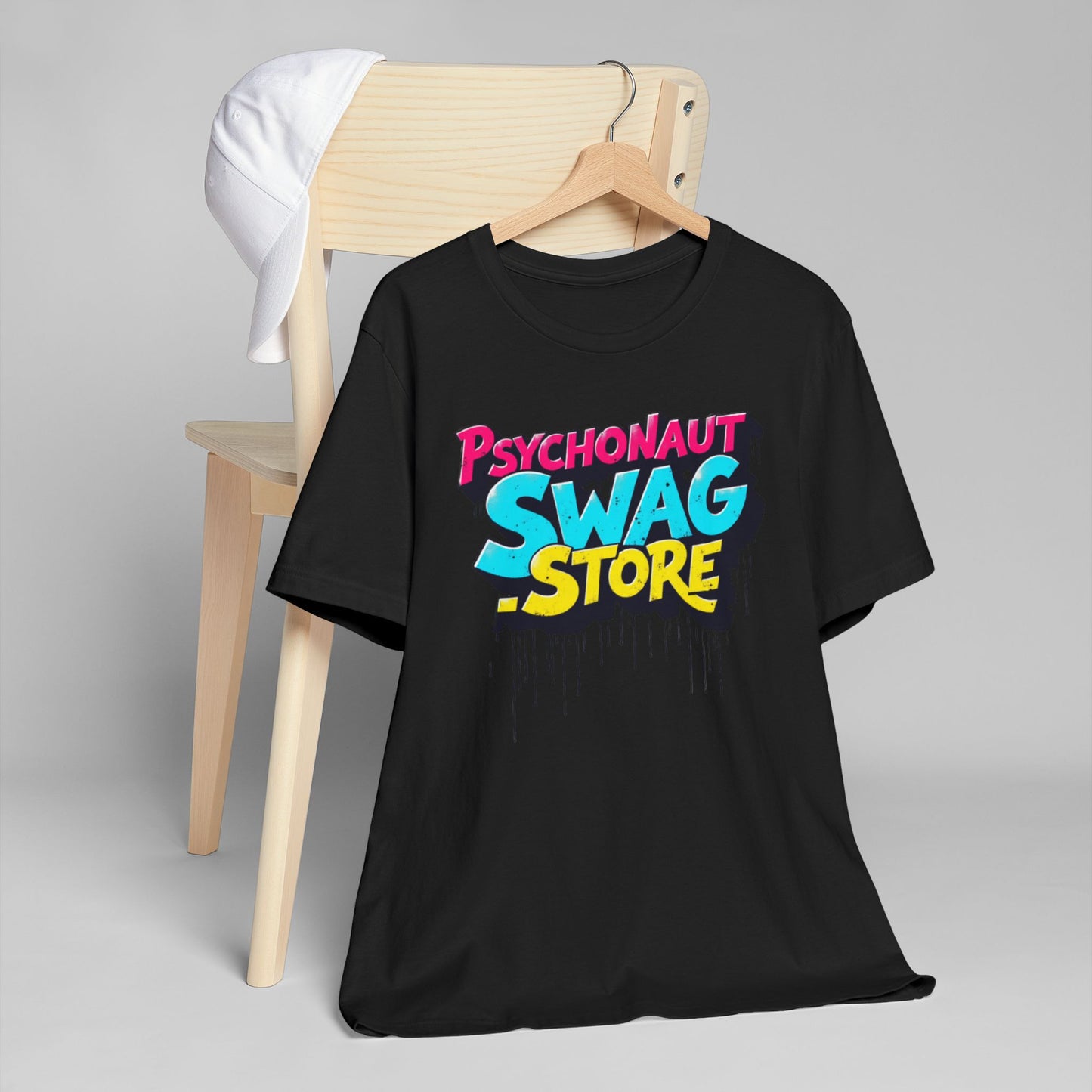 Psychonaut Swag Store Graphic Tee, Casual Streetwear, Cool Gift, Festival Fashion, Vintage Style, Unisex T-Shirt - Psychonaut Swag
