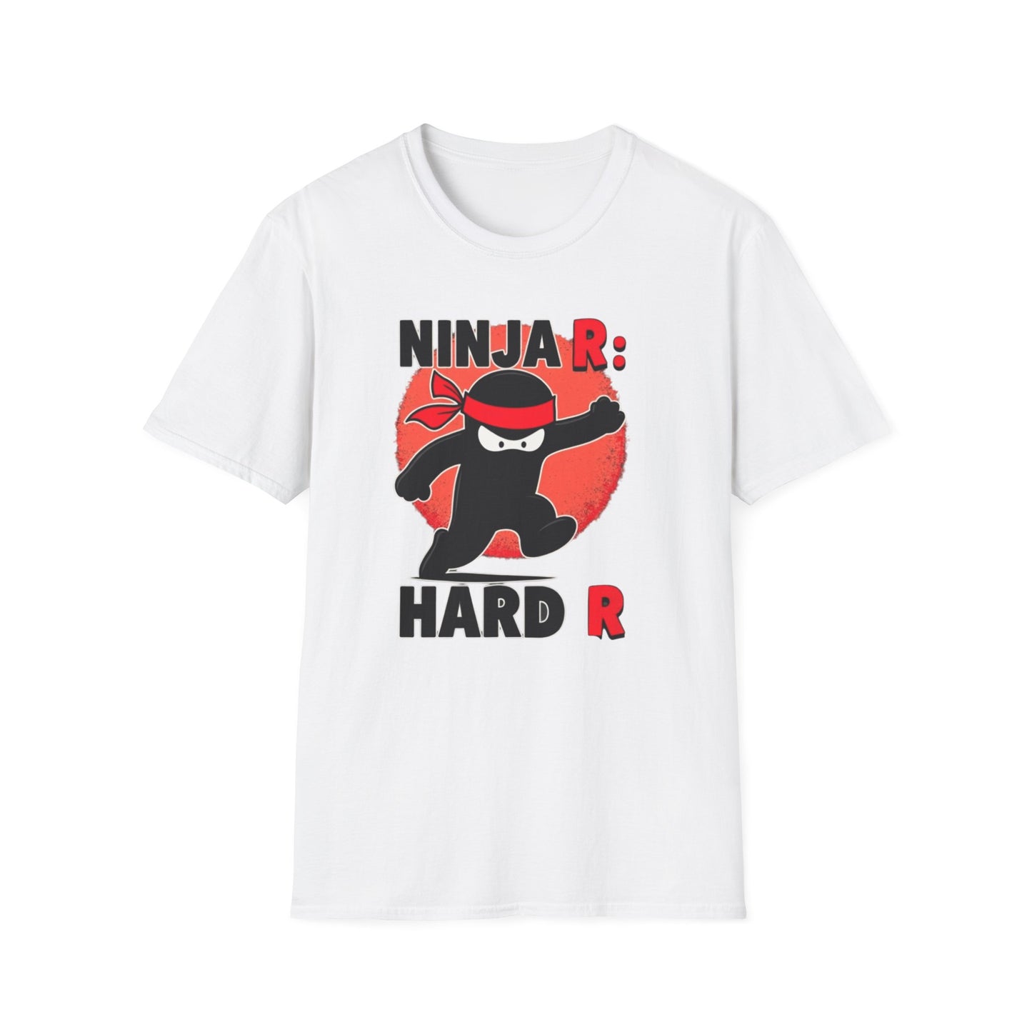 Ninja R, Unisex Softstyle T-Shirt - Psychonaut Swag