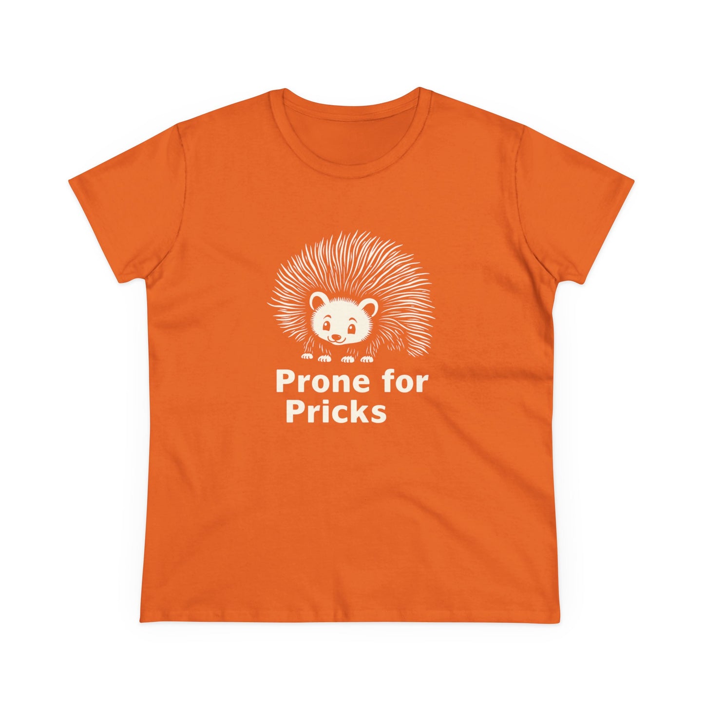 Prone for Pricks, Funny Hedgehog Tee, Quirky Animal Shirt, Cute Graphic Tee, Gift for Animal Lovers, Casual Wear, Summer Top