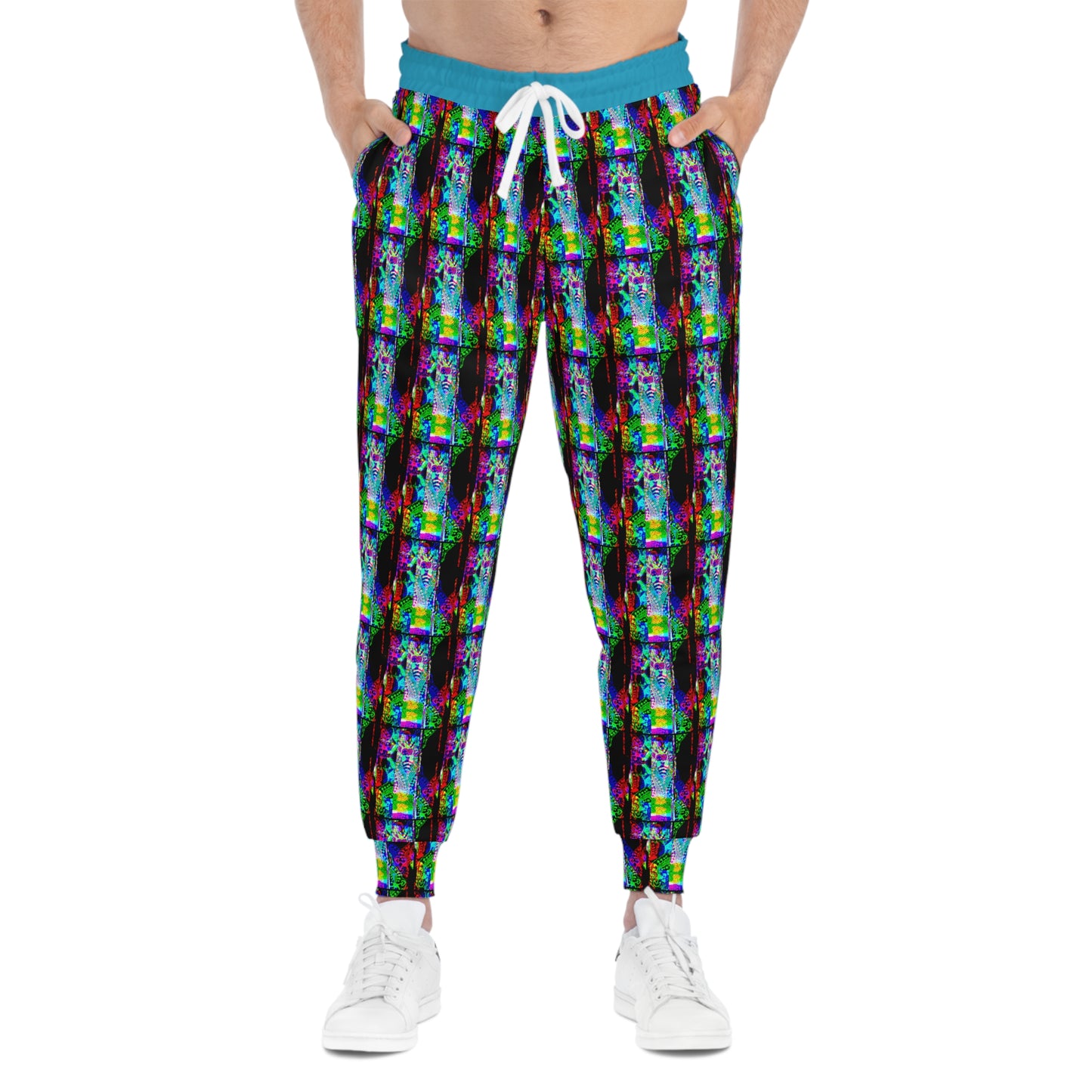 Bee Man Athletic Joggers (AOP) - Psychonaut Swag
