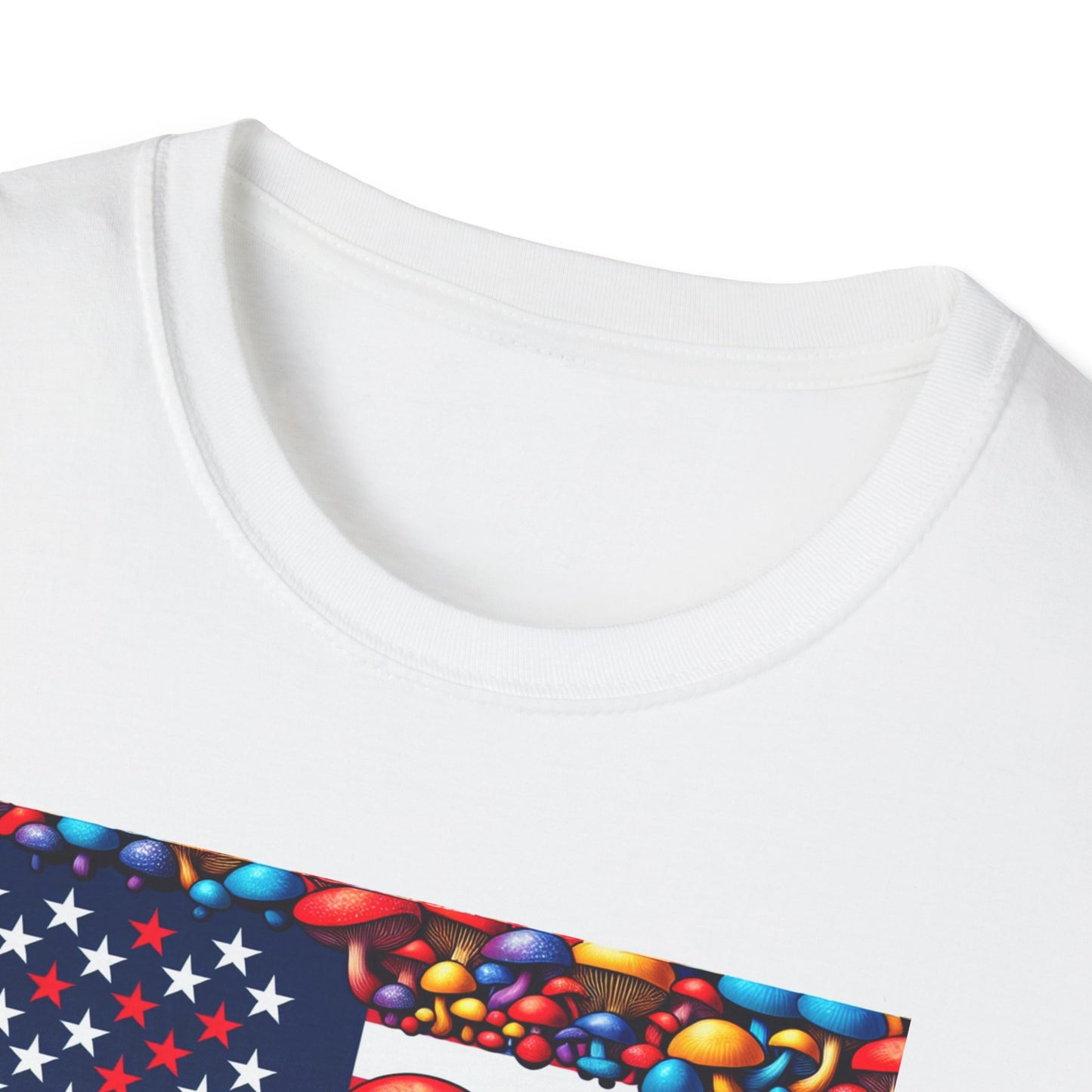 Psychedelic America Softstyle T-Shirt - Psychonaut Swag