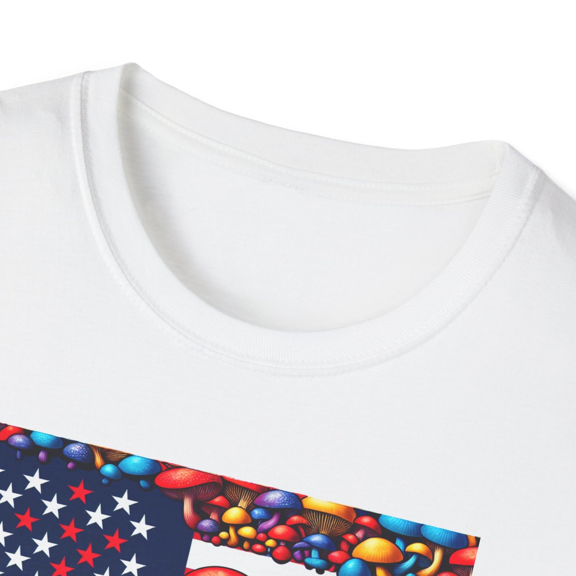 Psychedelic America Softstyle T-Shirt - Psychonaut Swag