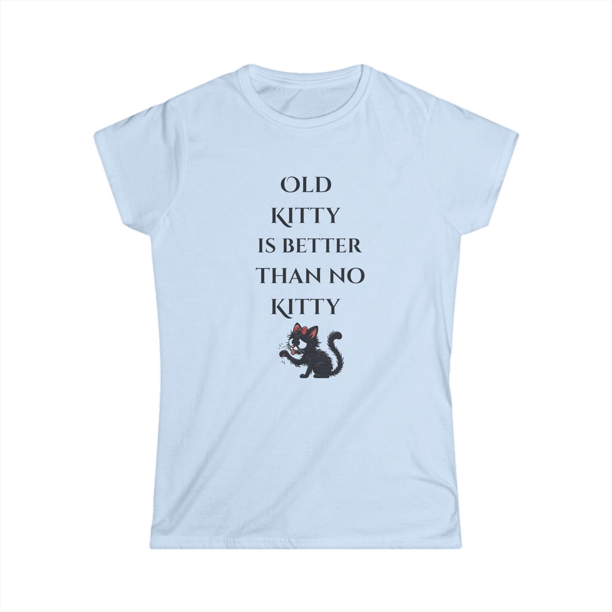 Old Kitty Women's Softstyle Tee - Psychonaut Swag