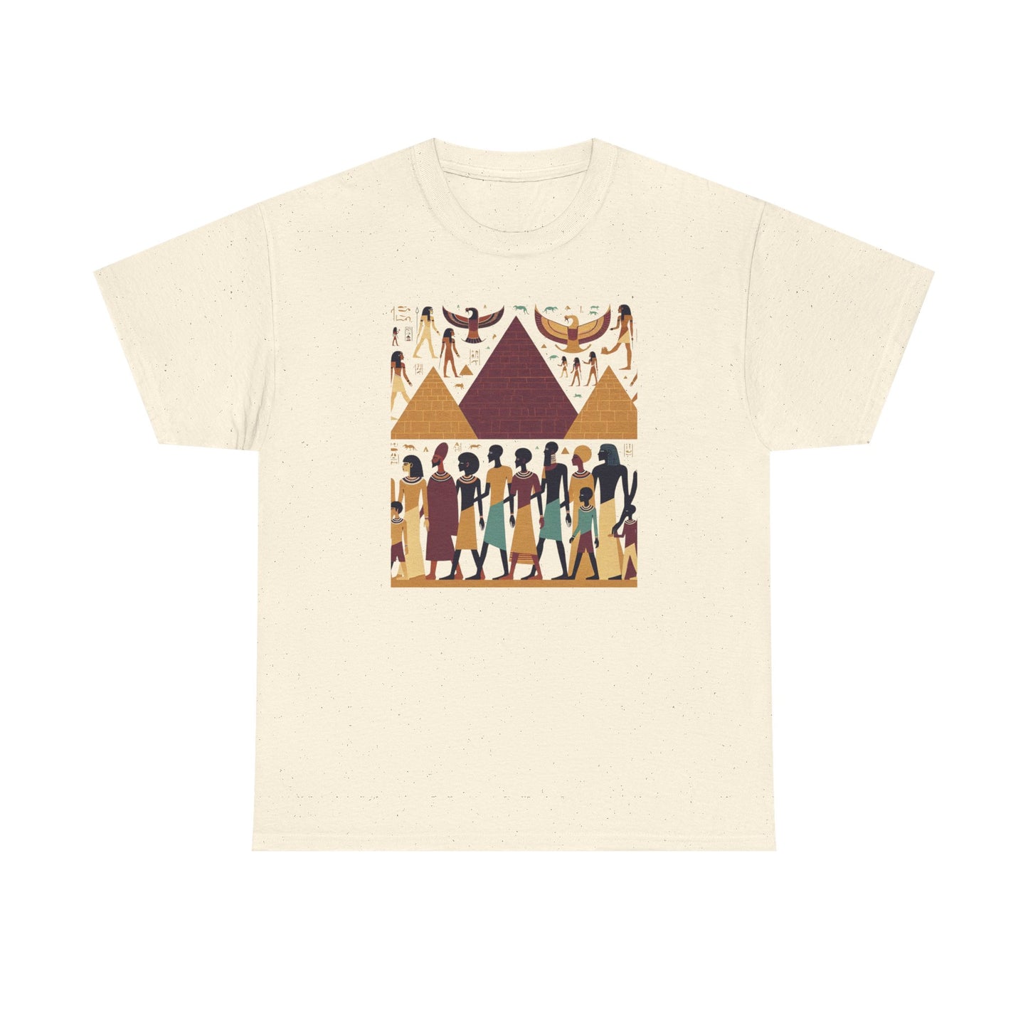 Hieroglyphic Recall, Unisex Heavy Cotton Tee - Psychonaut Swag