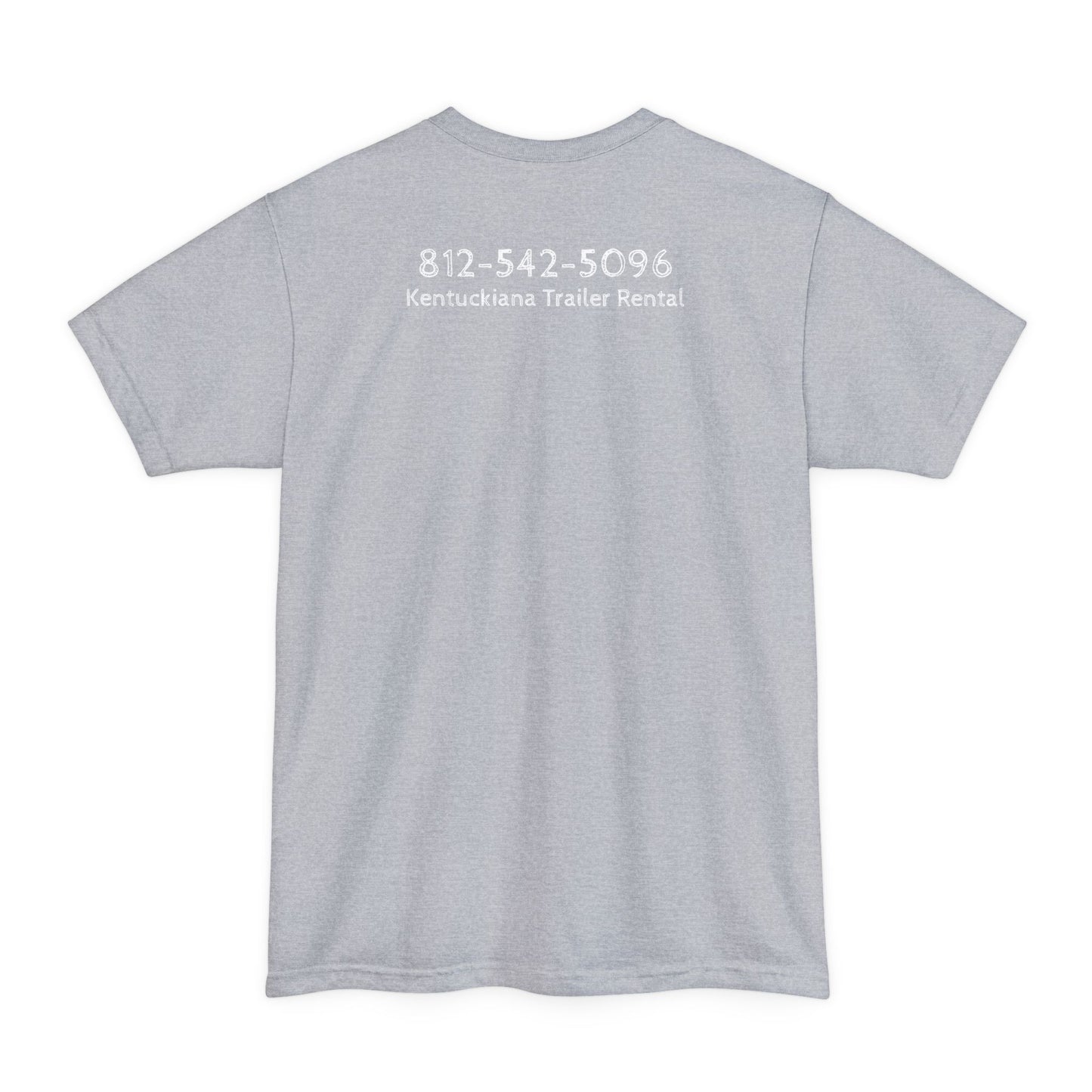 Tall mock1, Kentuckiana small biz swag, T-Shirt | Casual Souvenir Tee, Road Trip Gear, Gift for Trailer Owners, Fun Outdoor Wear, Unisex Apparel