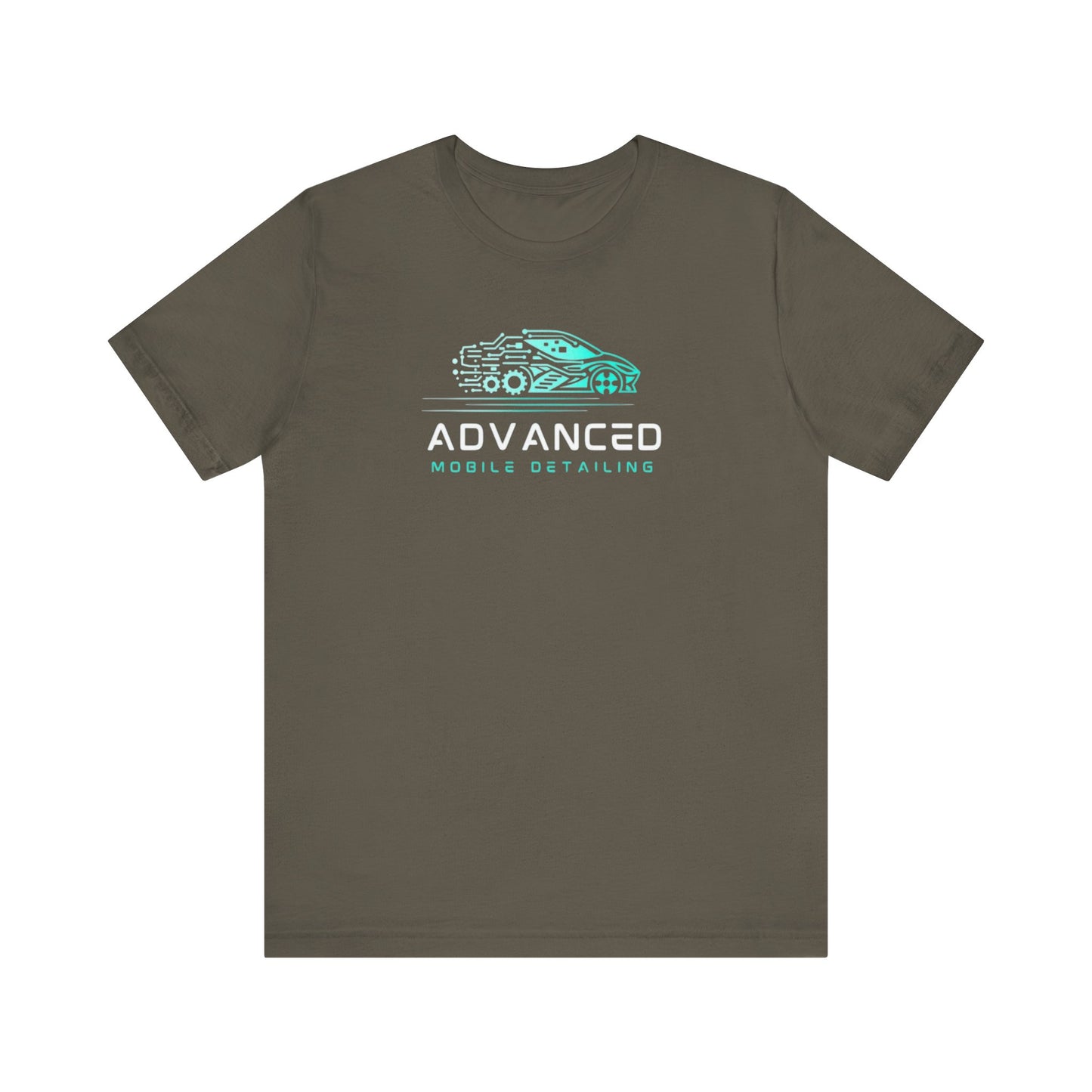 Advanced Mobile Detailing, Super soft style, Unisex Tee, Car Enthusiast Shirt, Automotive Gift, Stylish Car Wash Tee, Perfect for Mechanics, Birthday or Holiday Gift