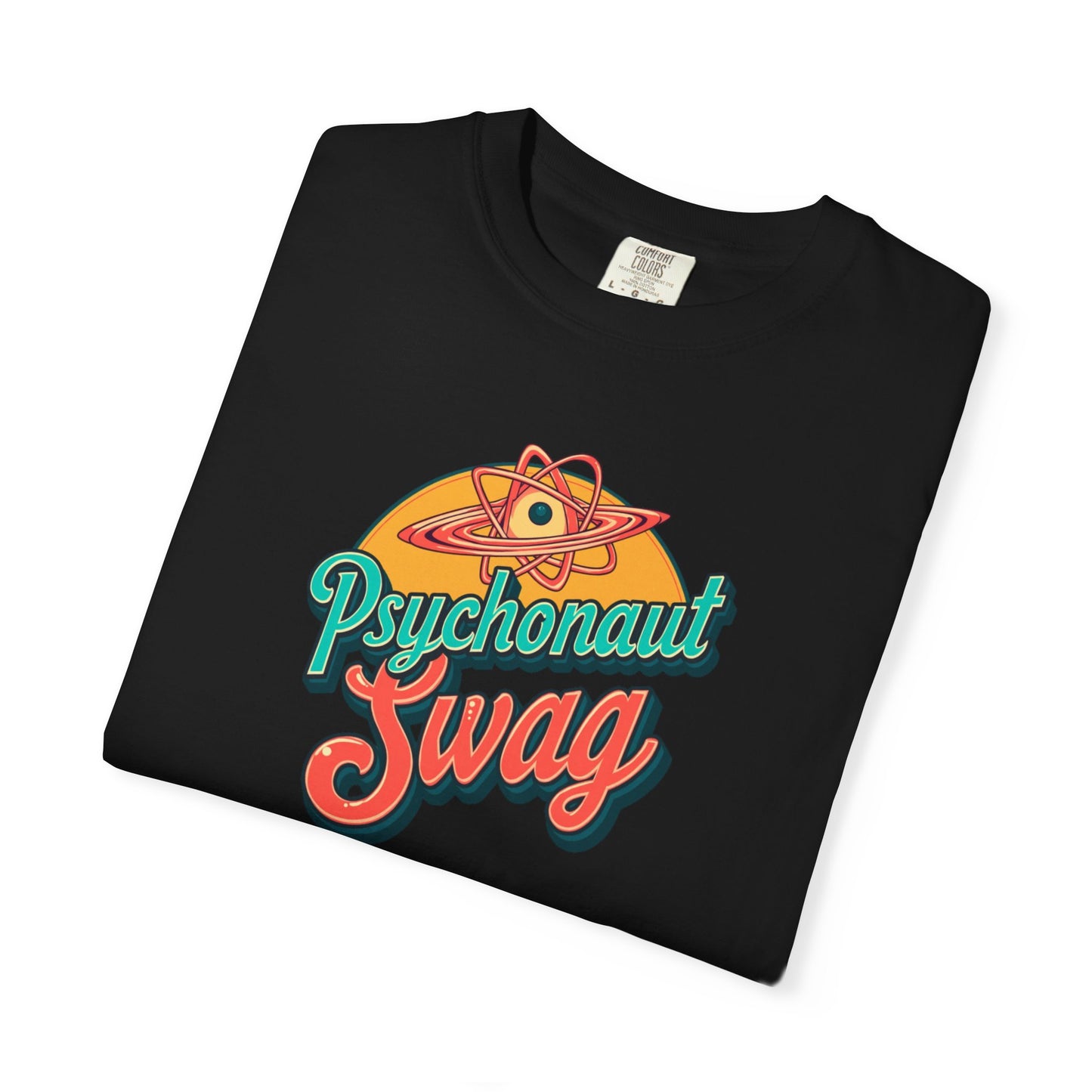 Psychonaut Swag, Atom tee shirt, Psychedelic T-Shirt | Retro Psychonaut Swag Tee | Unique Gift for Festival Lovers, Casual Wear, Art Enthusiasts, Unisex Apparel