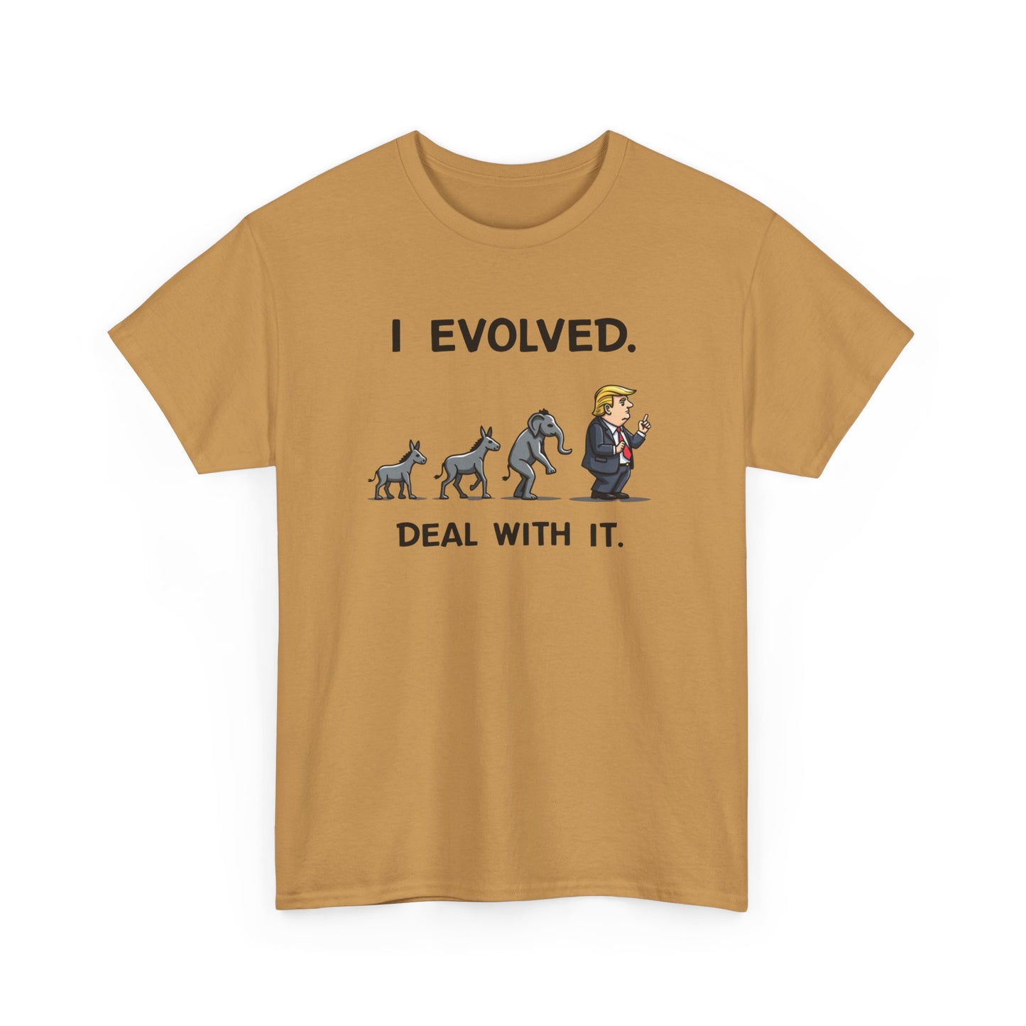 I Evolved, political humor, Funny Unisex T-Shirt, Gift for Dog Lovers, Casual Wear, Statement Shirt - Psychonaut Swag