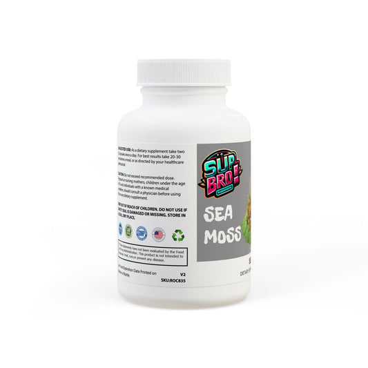 Sea Moss Capsules – Immune, Thyroid & Energy Support (60 ct)