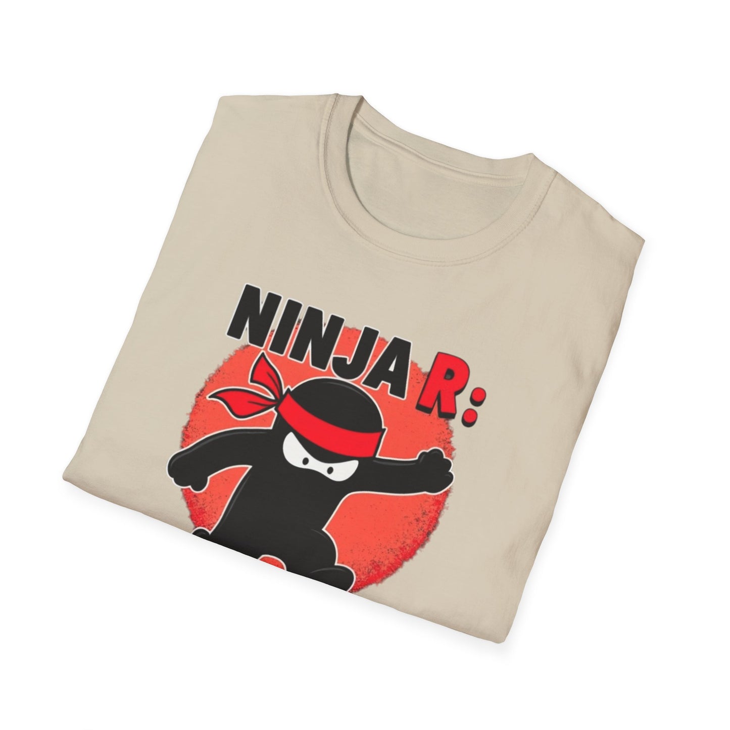 Ninja R, Unisex Softstyle T-Shirt - Psychonaut Swag