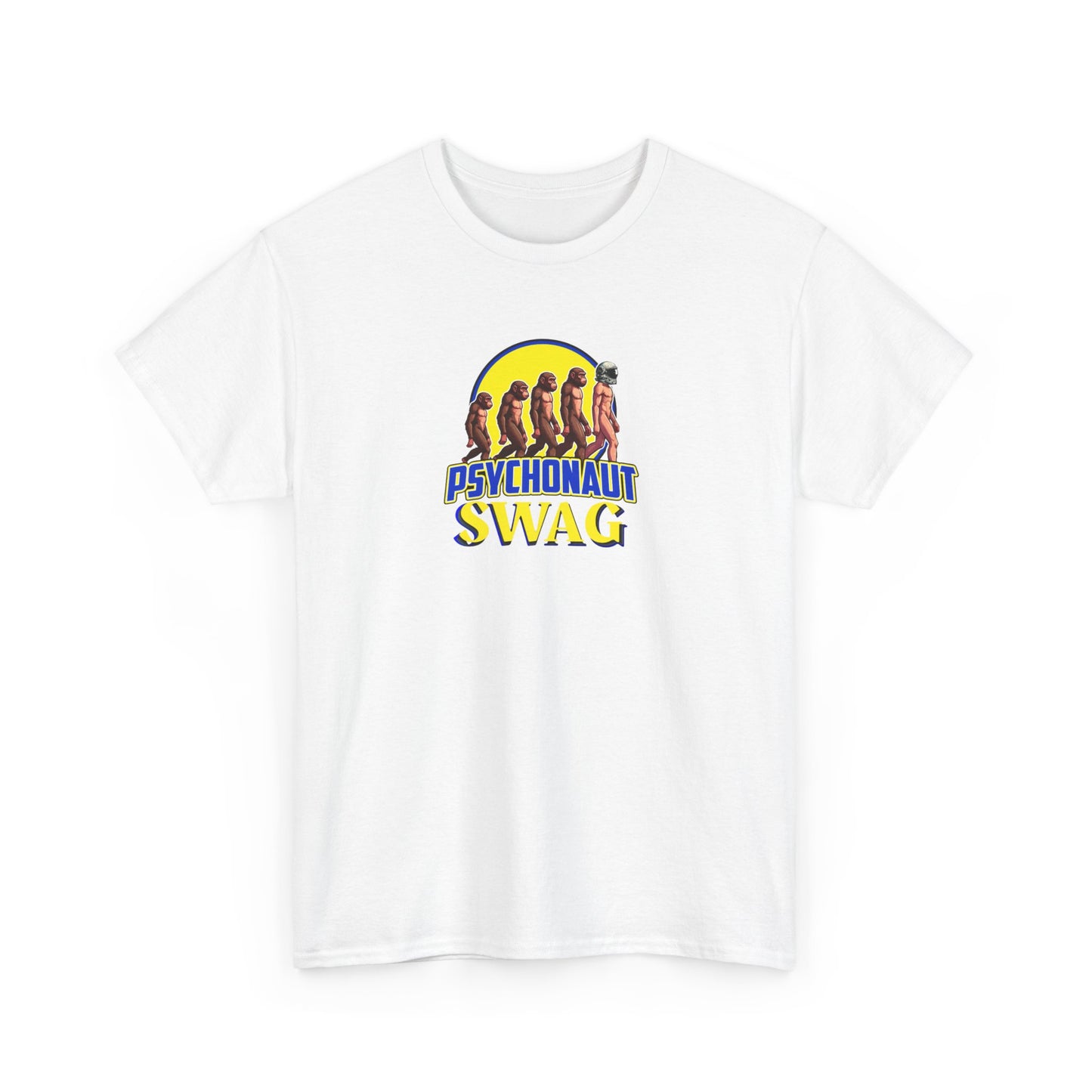 Psychonaut Basic tee, (Small Biz),  Unisex Heavy Cotton Tee, Psychedelic T-Shirt, Gifts for Festival Lovers, Unisex Graphic Tee, Casual Wear, Summer Vibes