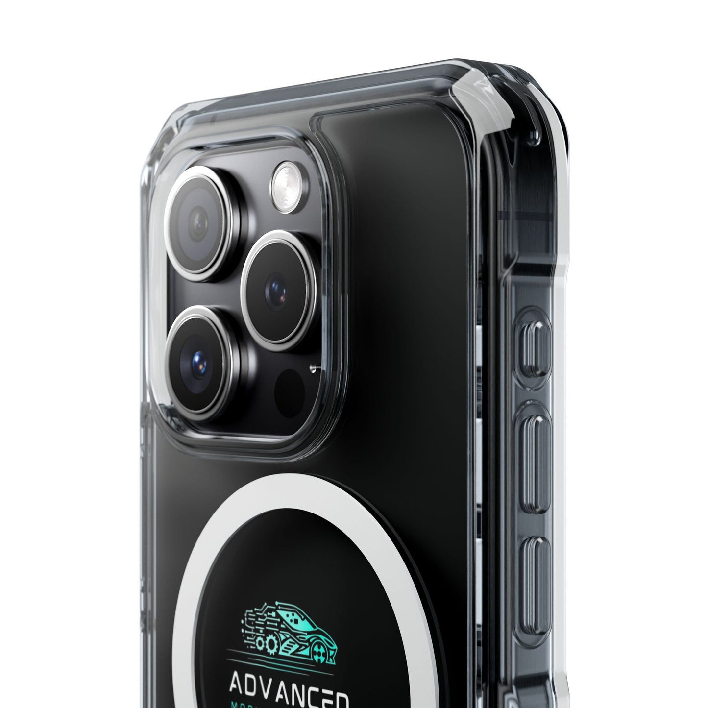 Advanced Mobile Detailing, Phone Case for Car Enthusiasts, Clear Protective Shell, Advanced Mobile Detailing, Customizable Gift, Stylish Phone Accessory