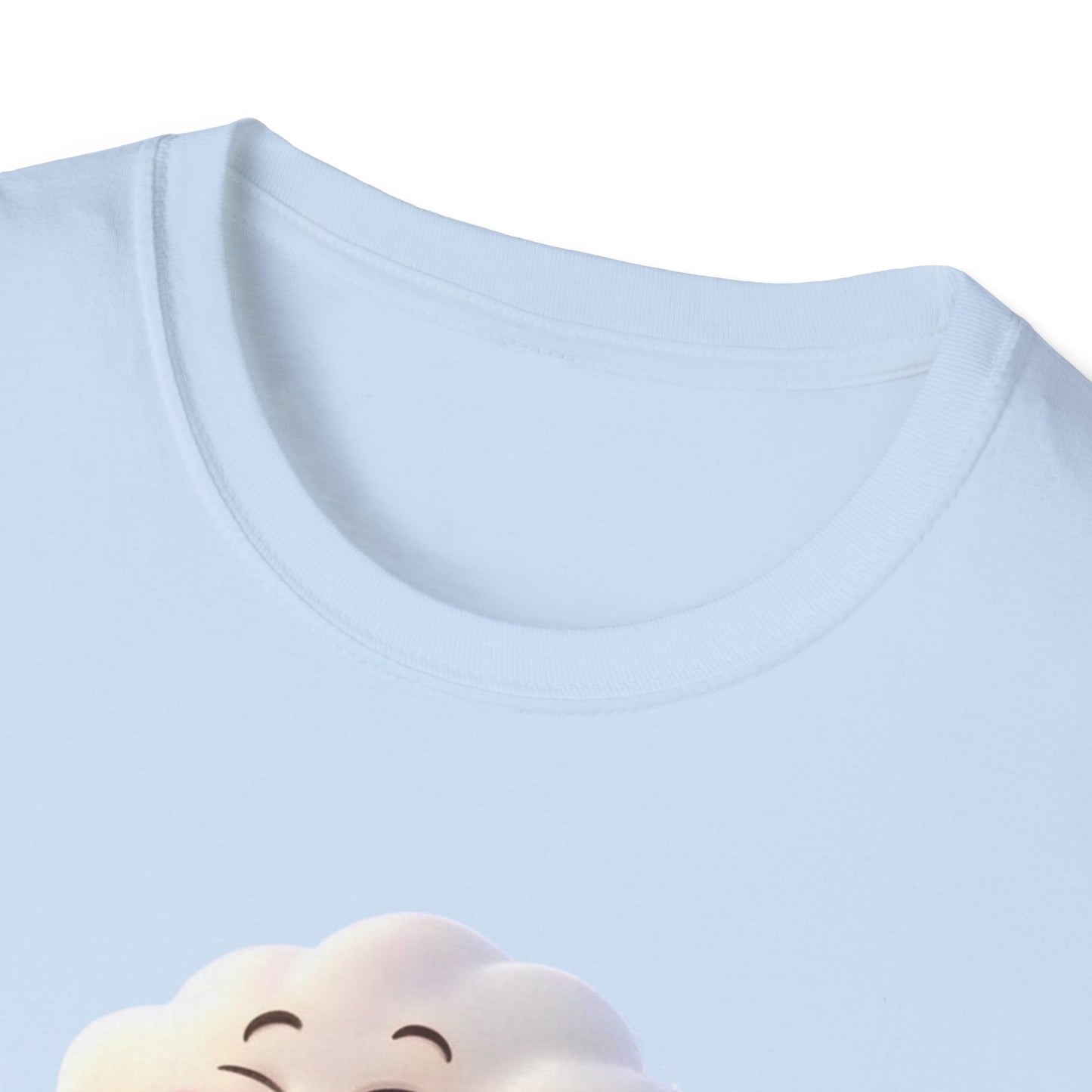 Cloud Laughing Causes Rains, Unisex Softstyle T-Shirt