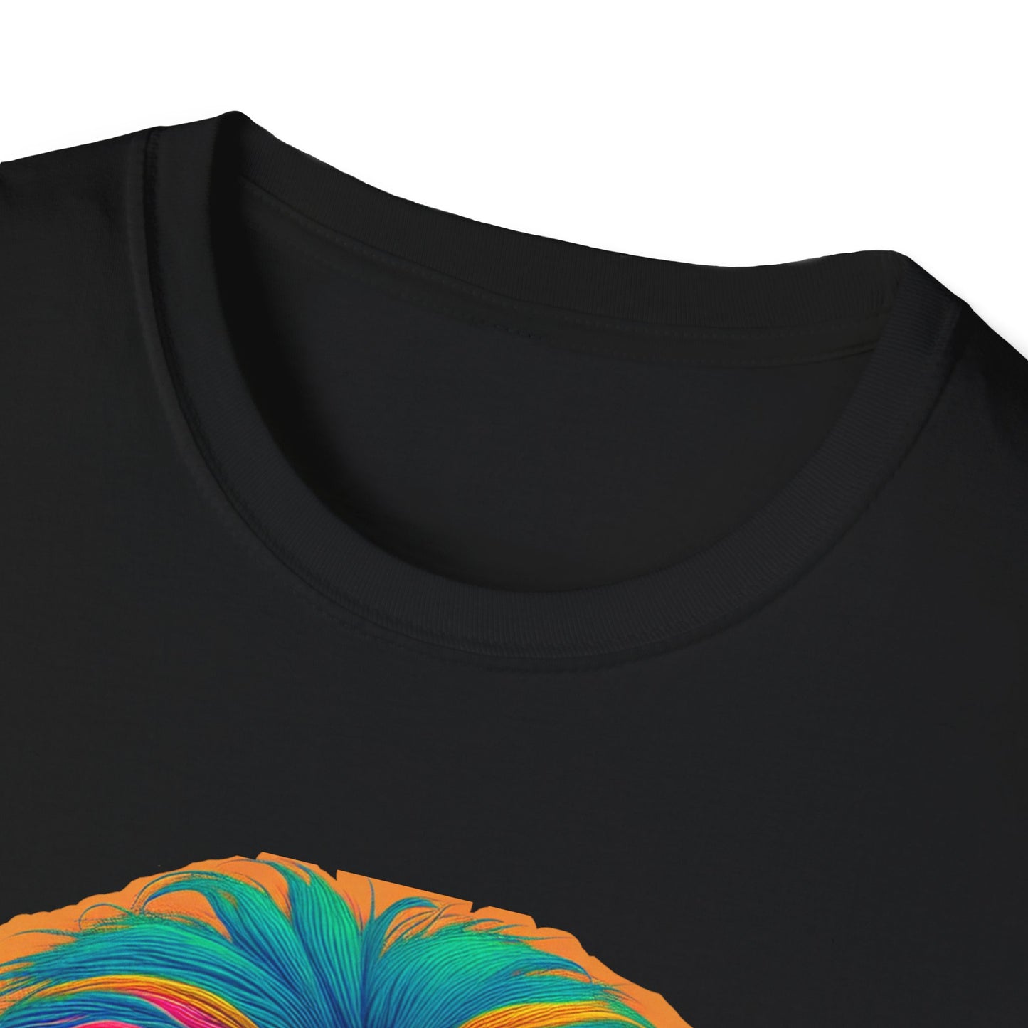 Lion Lick, Mushroom tee, Unisex T-Shirt - Psychonaut Swag