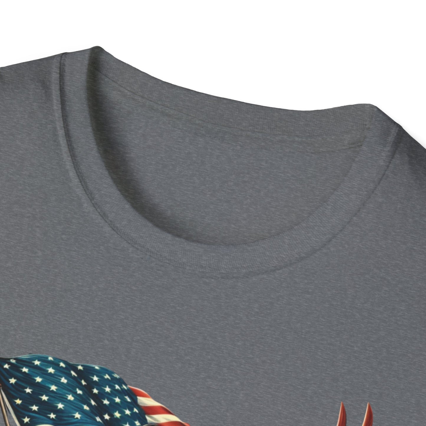 Patriot Riding Eagle, Graphic Tee - Unisex T-Shirt, Eagle Design, 4th of July Shirt, Independence Day Apparel, Festival Wear, Gift for Patriots - Psychonaut Swag