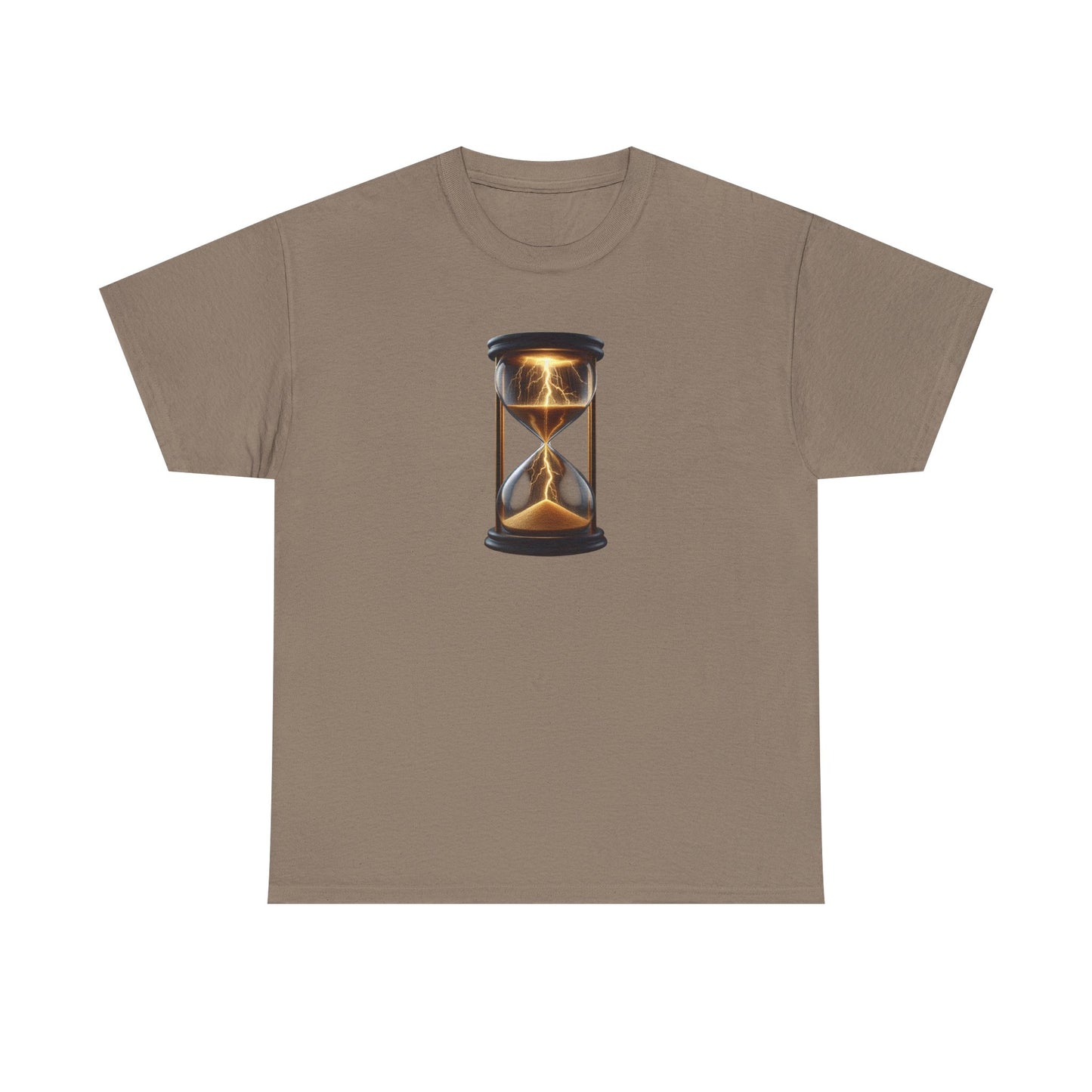 Static Time, Unisex Heavy Cotton Tee - Psychonaut Swag