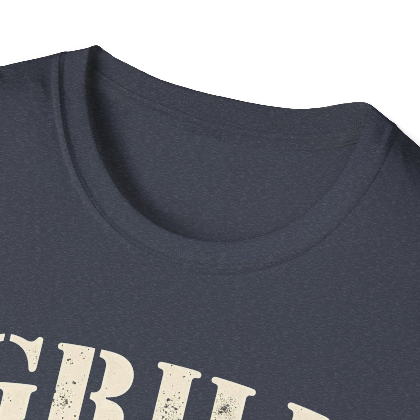 Grill Sergeant T-Shirt, Unisex Softstyle Tee, BBQ Gift, Father's Day Shirt, Grilling Apparel - Psychonaut Swag