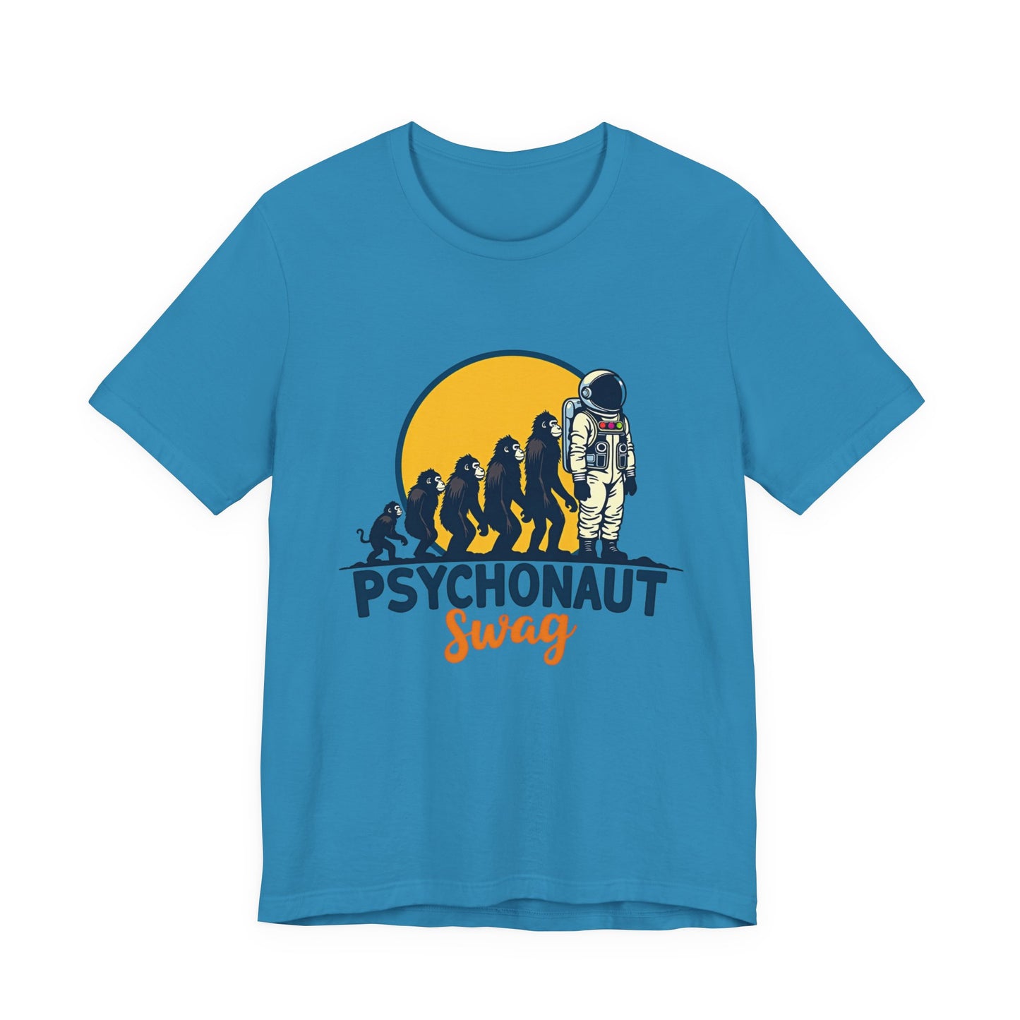 Psychonaut Swag Retro Tee - Unisex Jersey Short Sleeve T-Shirt - Psychonaut Swag