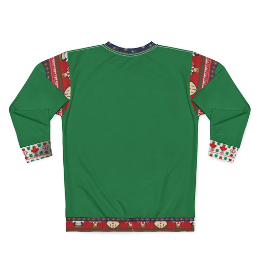 Rooster Christmas Sweatshirt — Funny "F-CAW-F!" Holiday Pullover