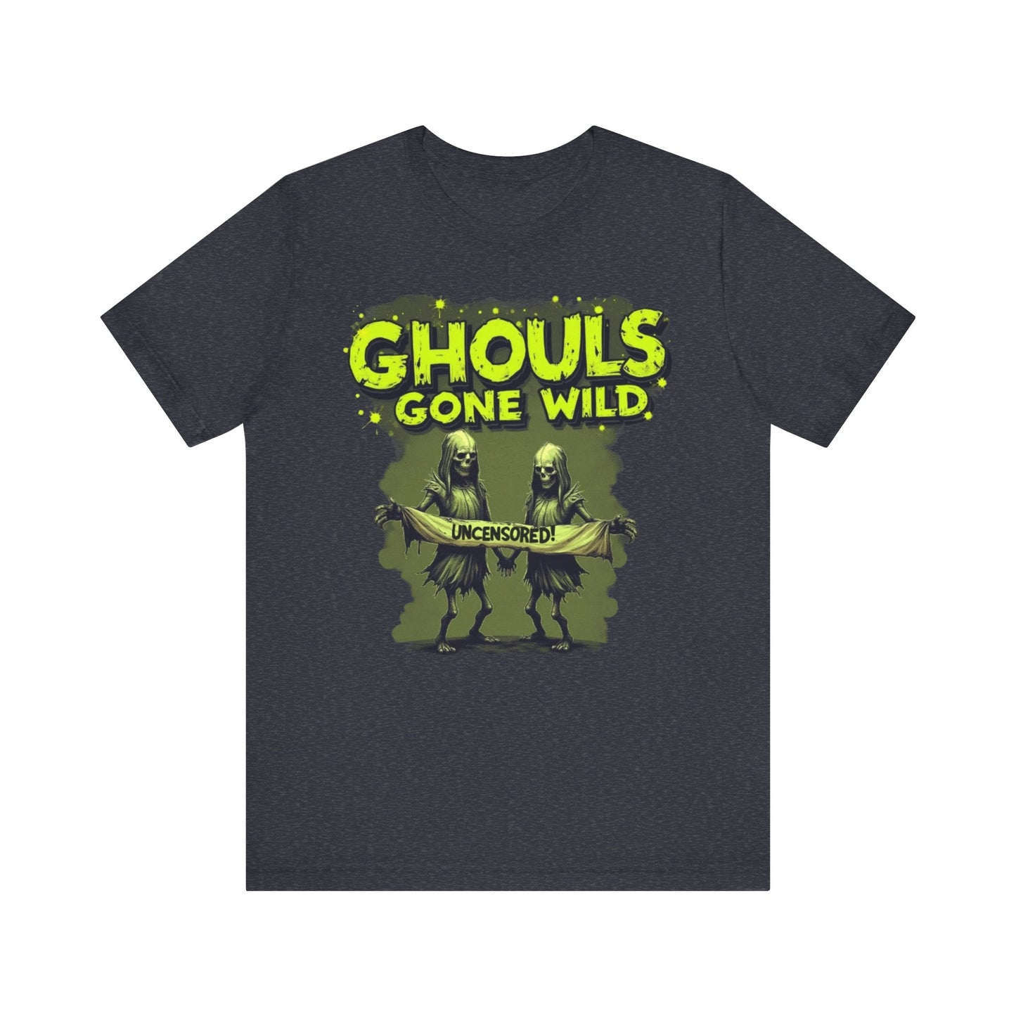 Ghouls Gone Wild Tee, Funny Halloween T-Shirt, Unisex Graphic Tee, Spooky Party Shirt, Casual Wear for Halloween