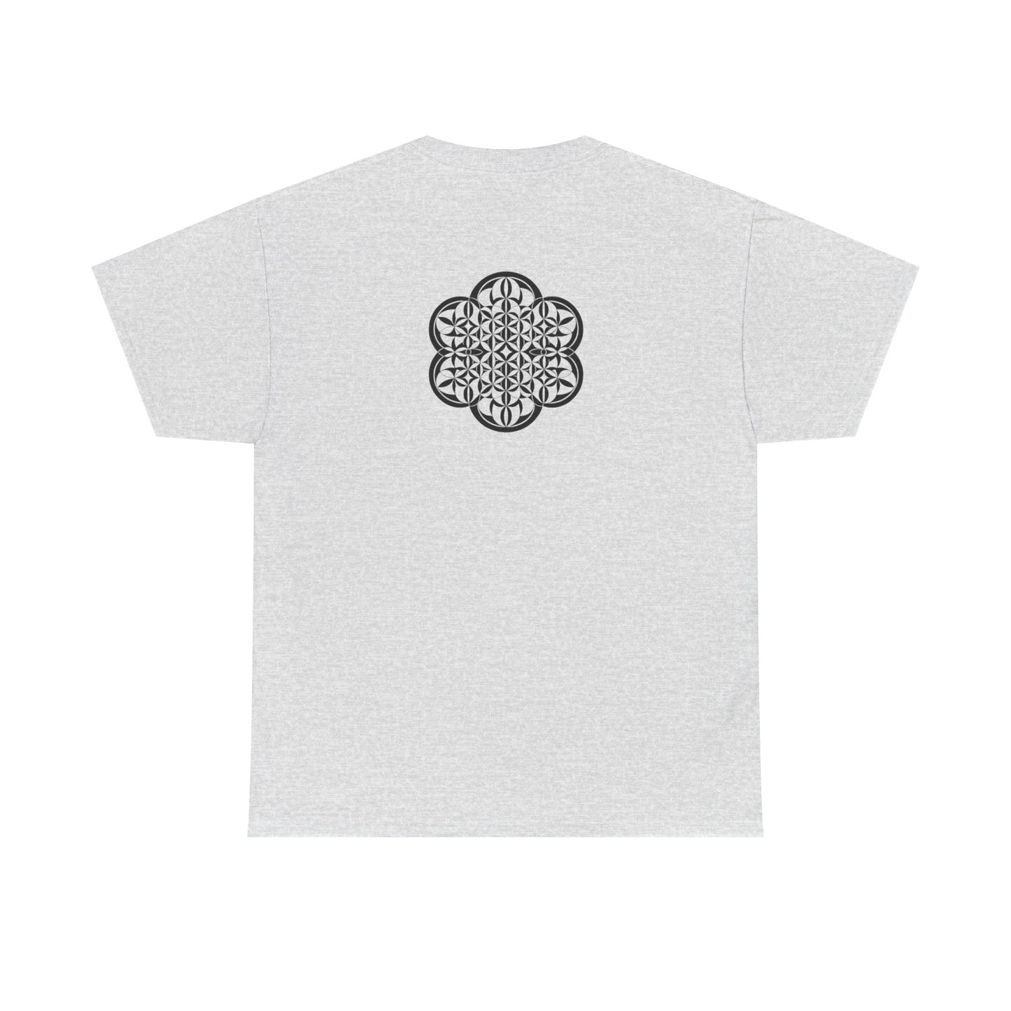 Psychonaut Staple, Flower of life, Unisex Heavy Cotton Tee - Psychonaut Swag