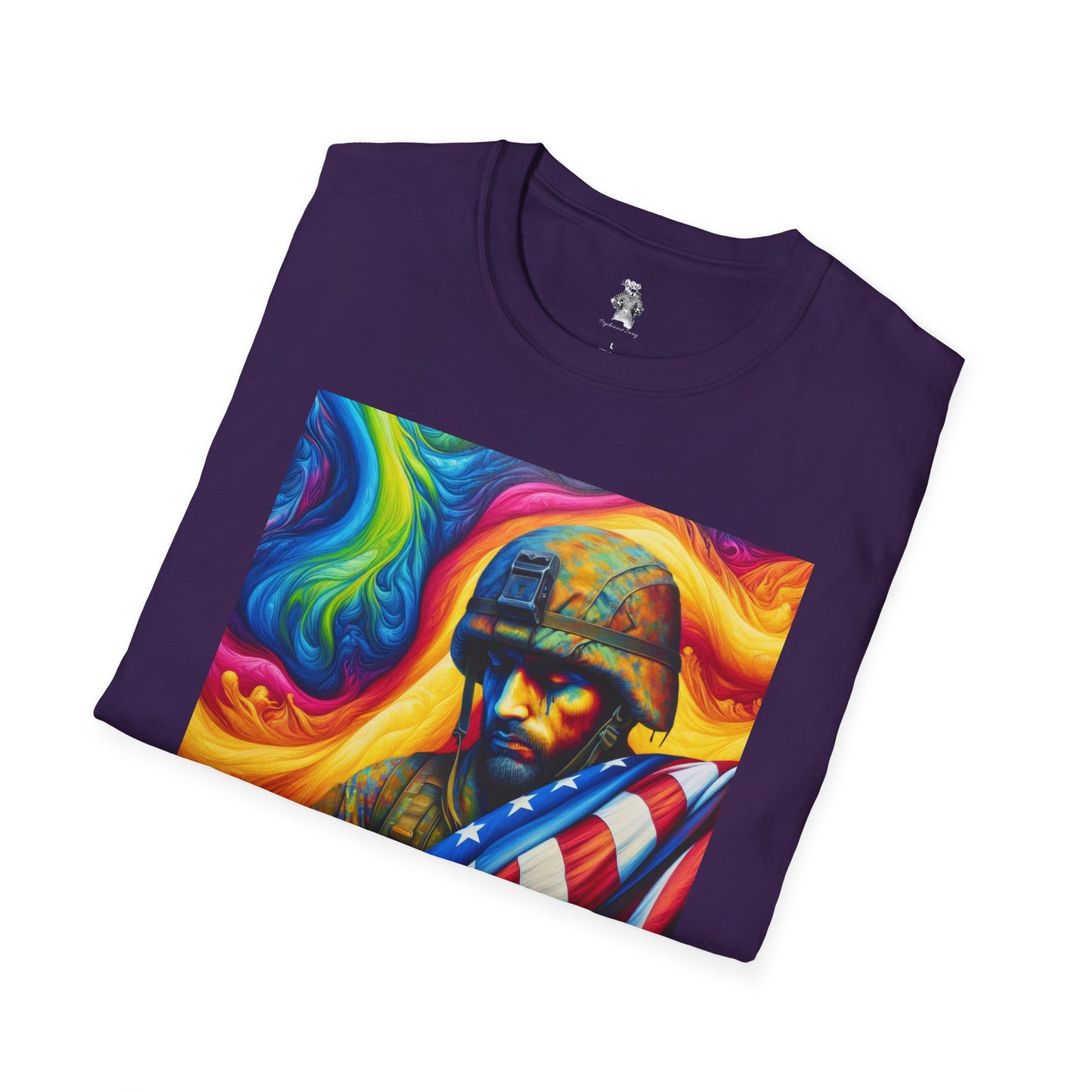 Support Psychedelic Research Awareness for Veterans T-Shirt - Psychonaut Swag