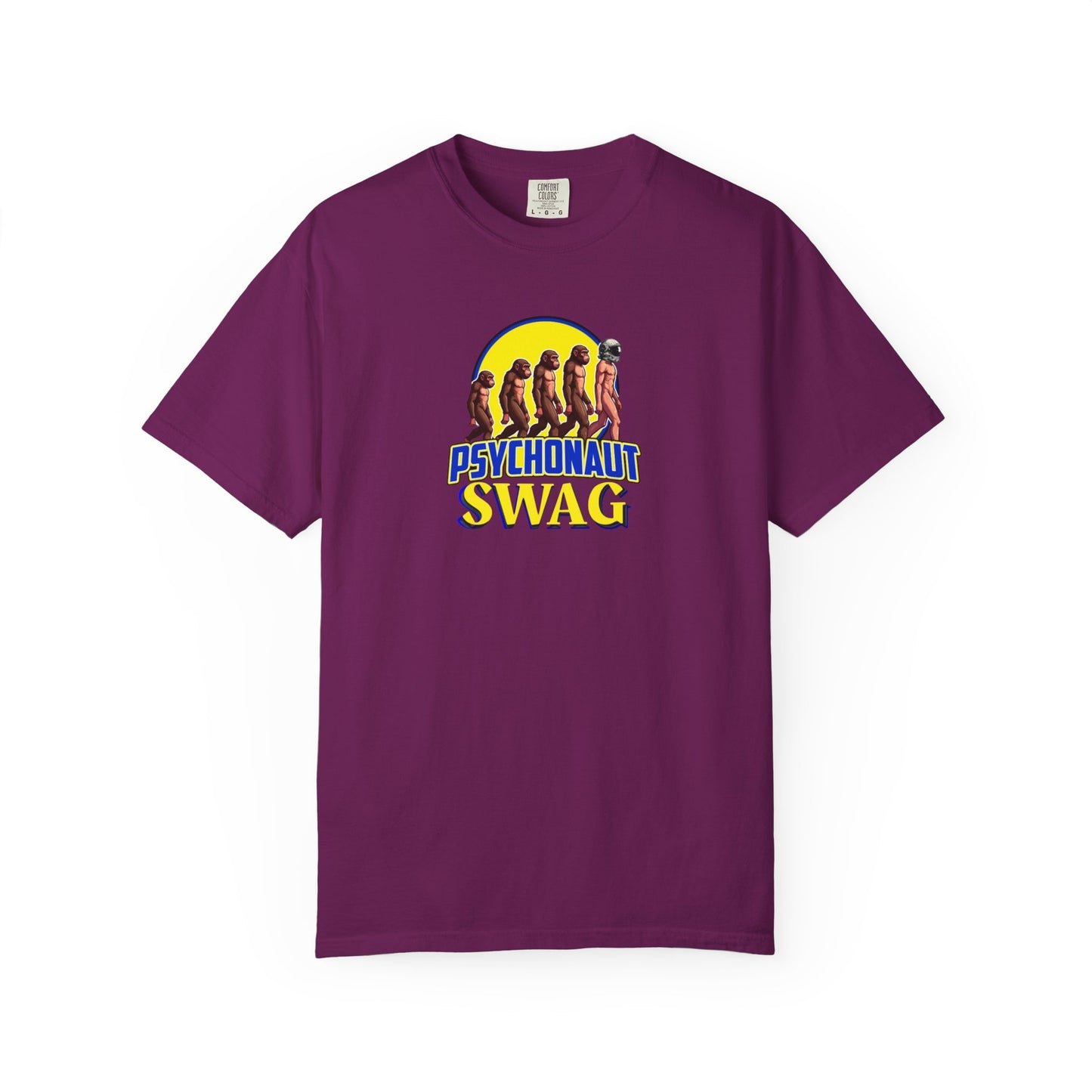 Psychonaut Swag small biz,  Unisex Garment-Dyed T-Shirt | Unique Gift for Festival Lovers, Streetwear, Casual Style, Summer Wardrobe, Psychedelic Art