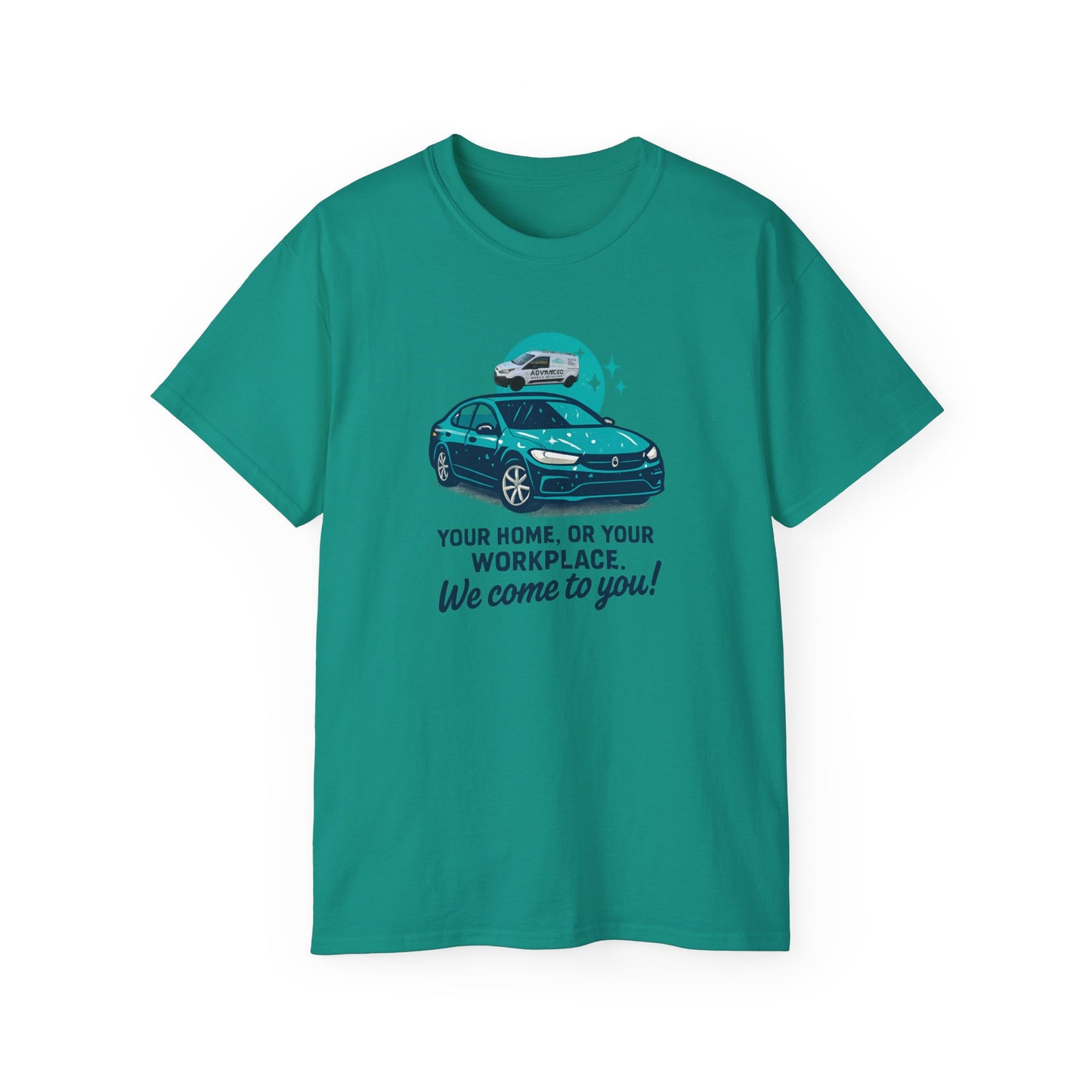 Advanced Car Service Humor Tee, Funny T-Shirt for Mechanics, Auto Enthusiasts, Gift for Dad, Car Lover Apparel, Perfect for Birthdays