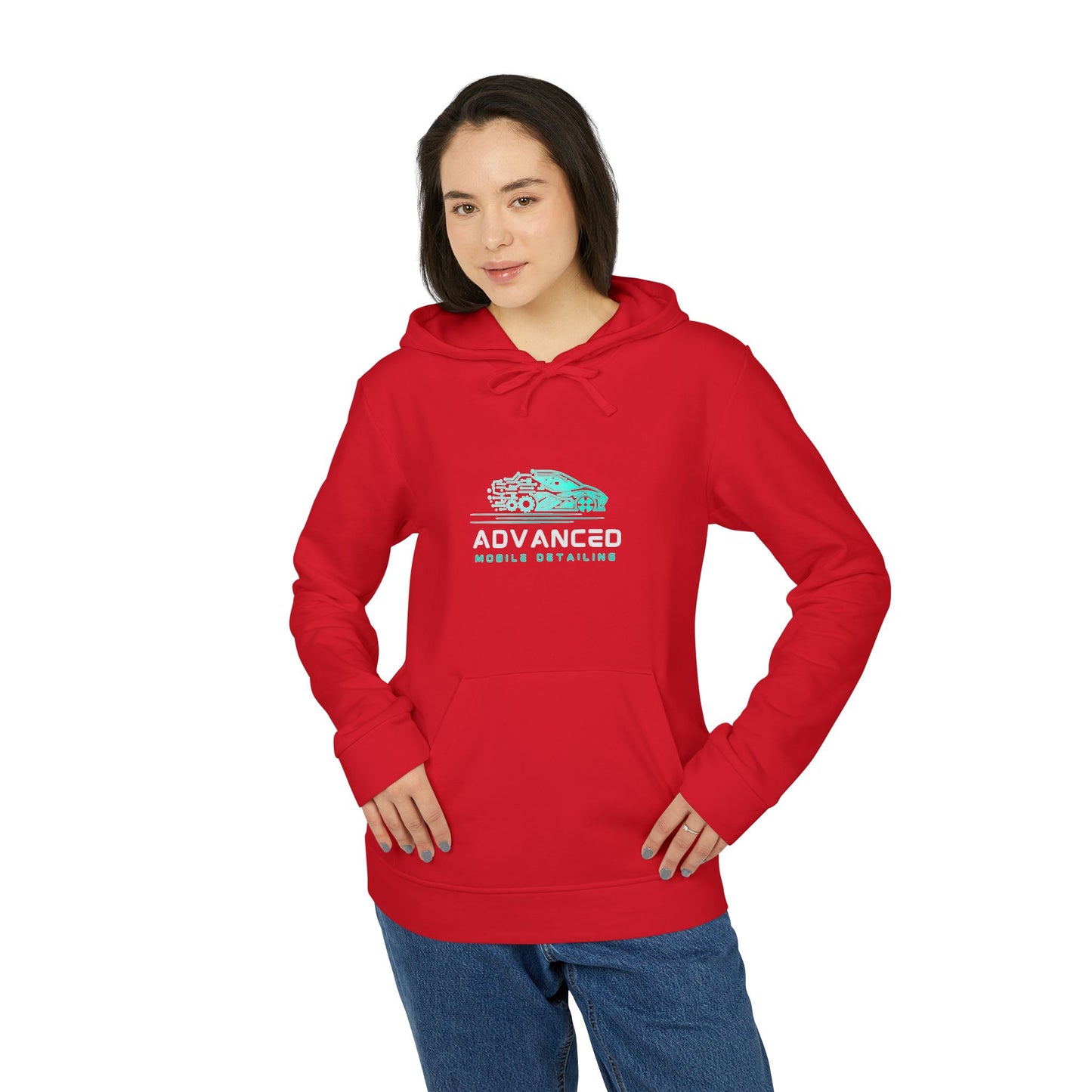 Advanced Mobile, adidas Fleece Hoodie - Casual Comfort, Athleisure, Sportswear, Gift for Him/Her, Perfect for All Seasons