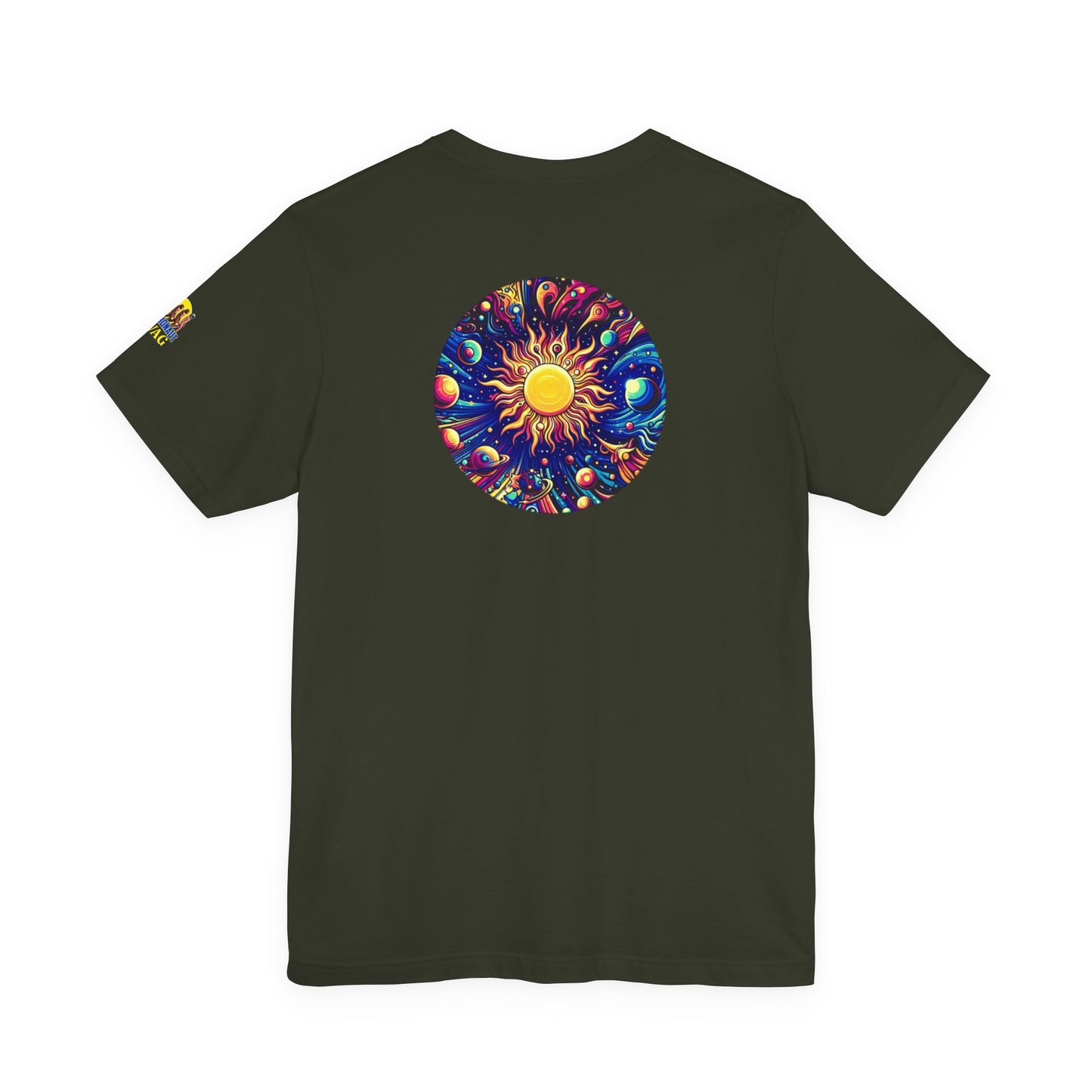 Psychonaut Staple solar system, Unisex Jersey Short Sleeve Tee